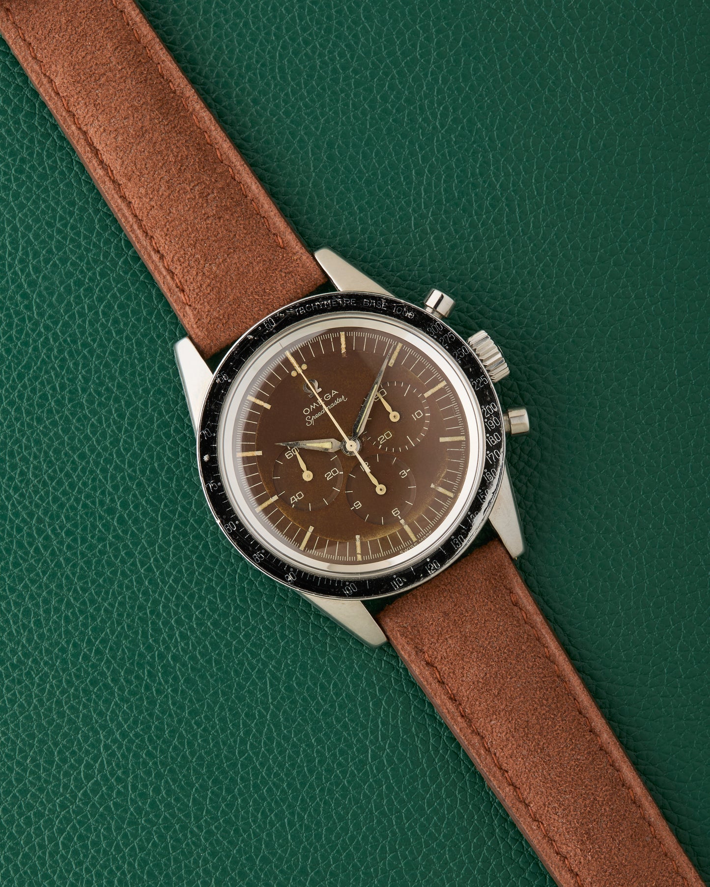 Omega Speedmaster Ref. 2998-1 Rare Chocolate Caramel Brown Tropical Dial