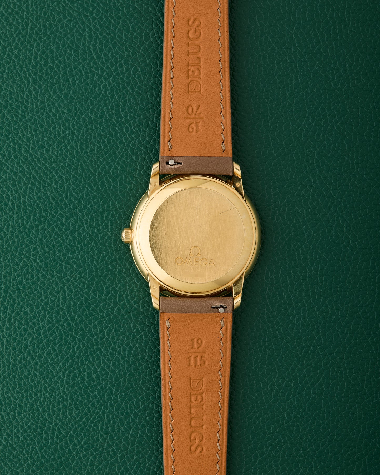 Omega De Ville Prestige Chronometer 18K Yellow Gold 2007 Ref. 168.1050