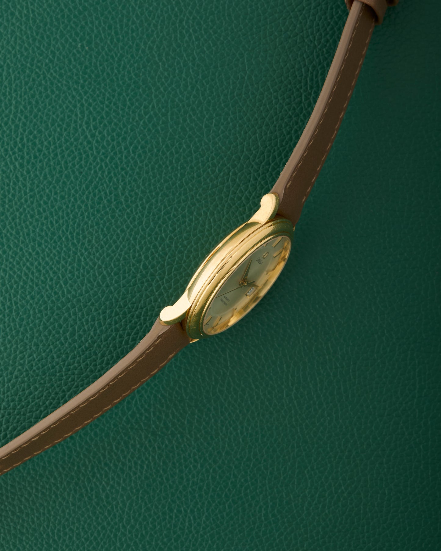 Omega De Ville Prestige Chronometer 18K Yellow Gold 2007 Ref. 168.1050