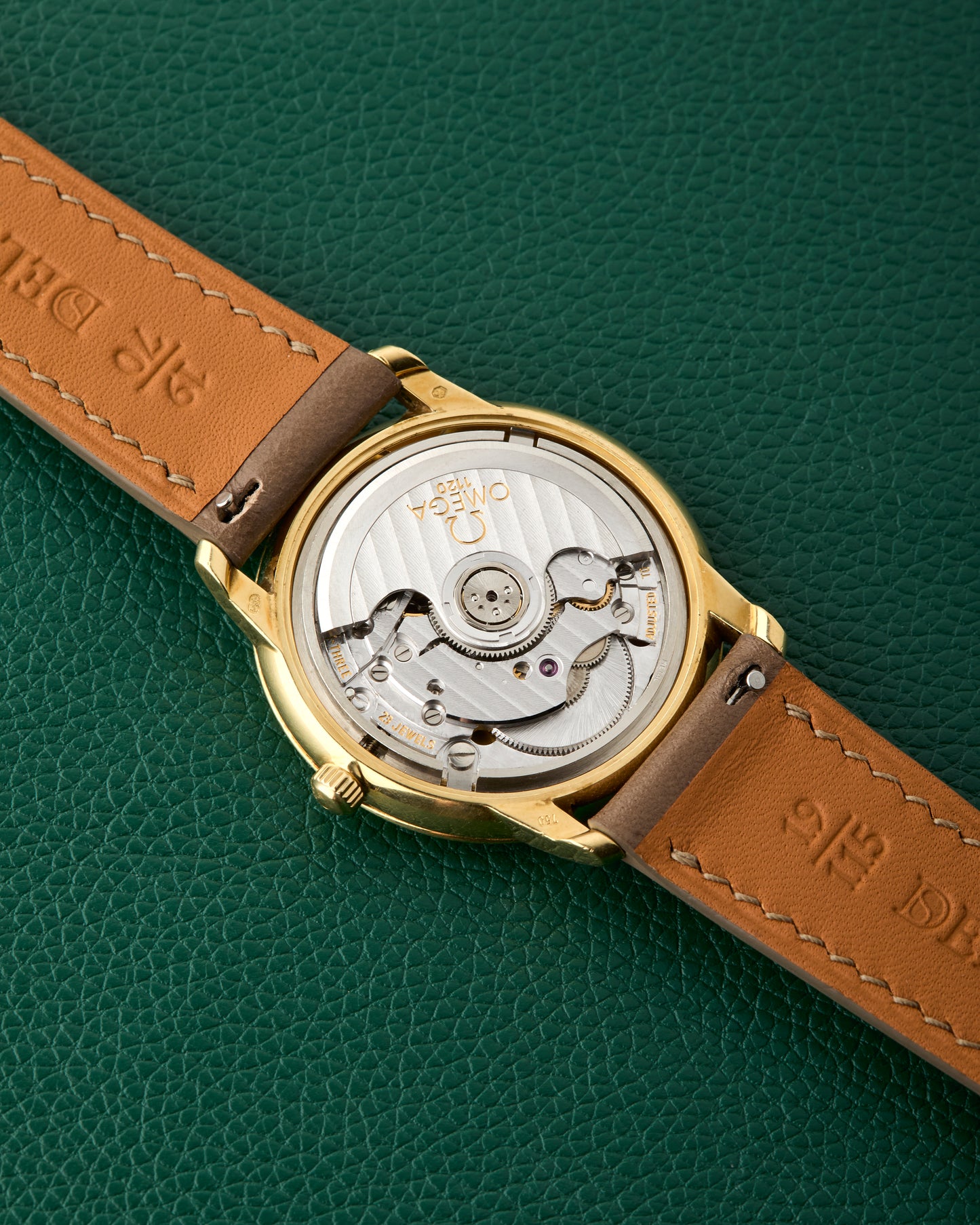 Omega De Ville Prestige Chronometer 18K Yellow Gold 2007 Ref. 168.1050