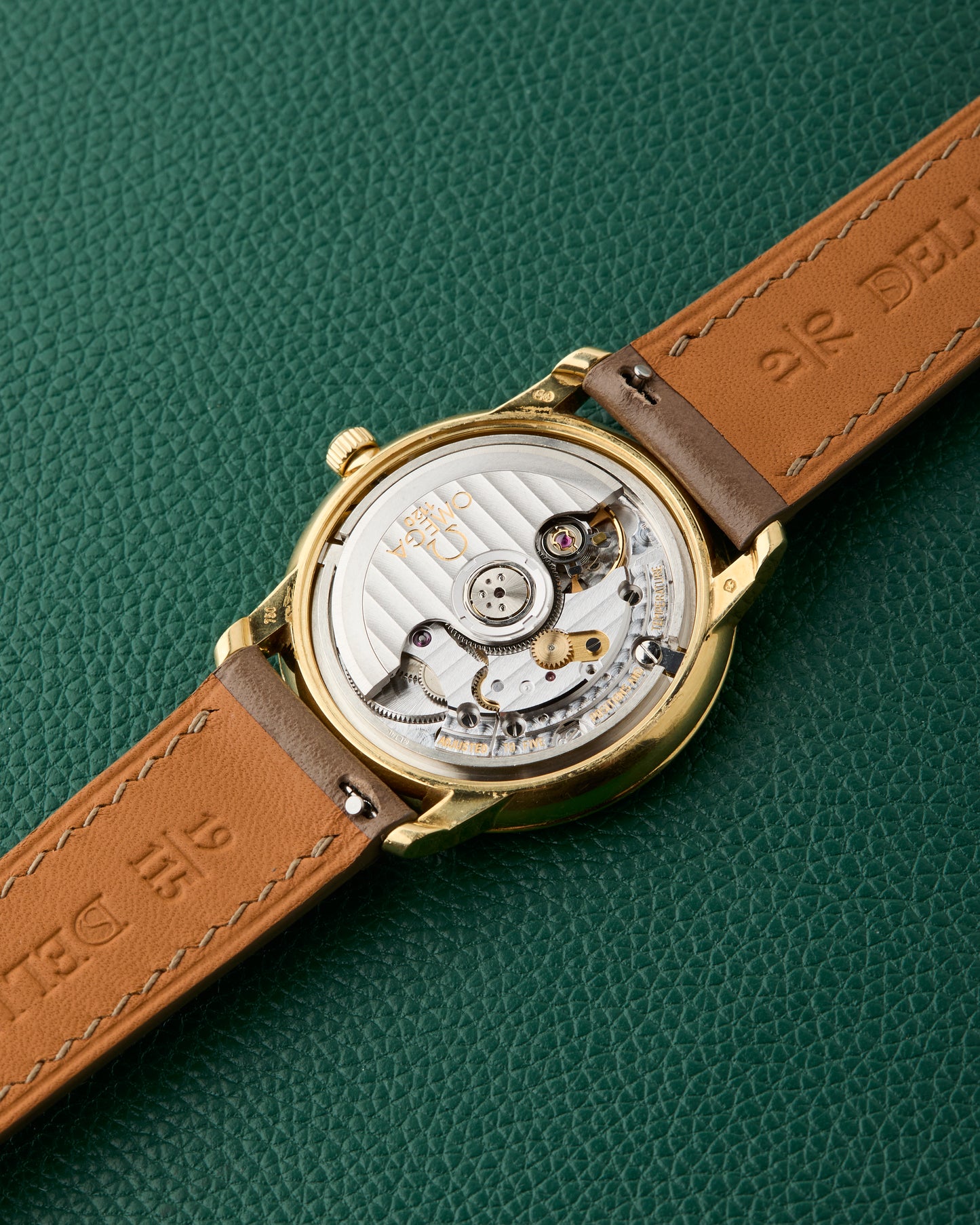 Omega De Ville Prestige Chronometer 18K Yellow Gold 2007 Ref. 168.1050