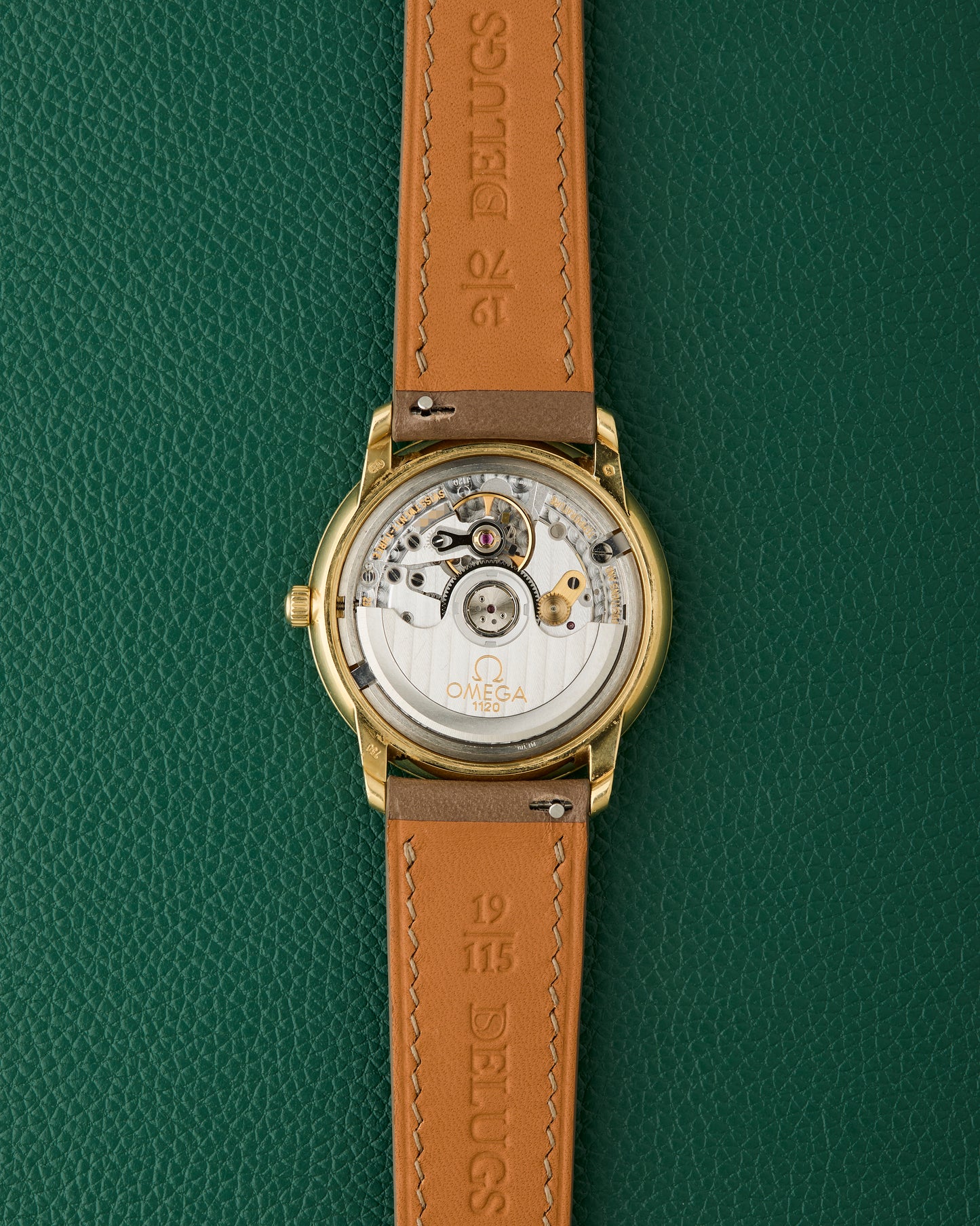 Omega De Ville Prestige Chronometer 18K Yellow Gold 2007 Ref. 168.1050