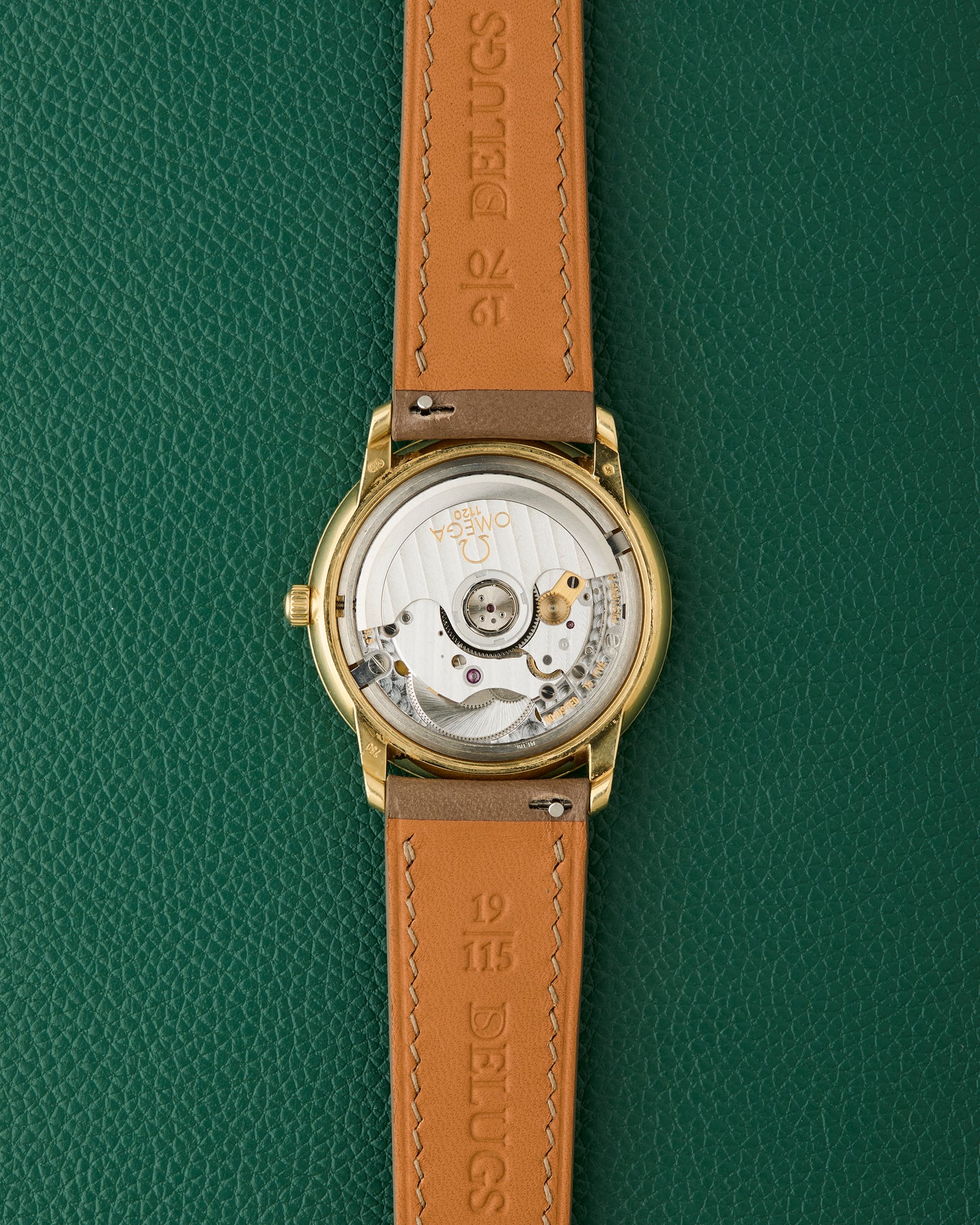 Omega De Ville Prestige Chronometer 18K Yellow Gold 2007 Ref. 168.1050