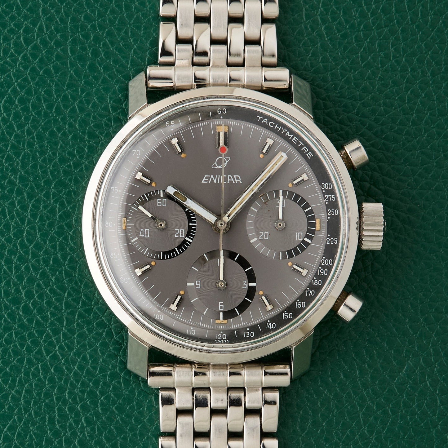 Enicar Garnix Ref. 2303 Vintage Chronograph Valjoux 72