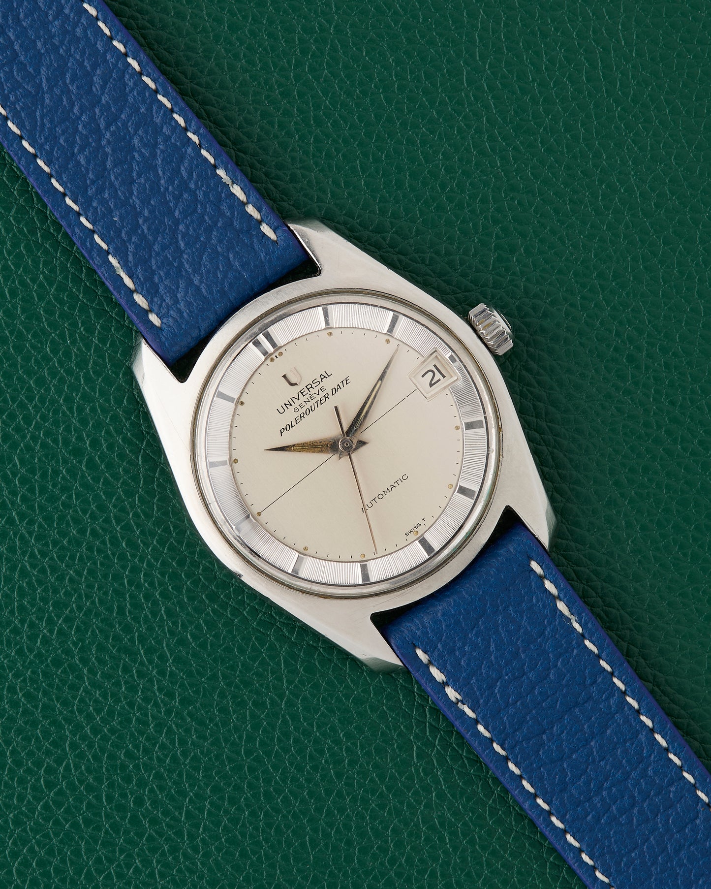 Universal Geneve Polerouter Date Ref. 869113/02 Hodinkee Strap