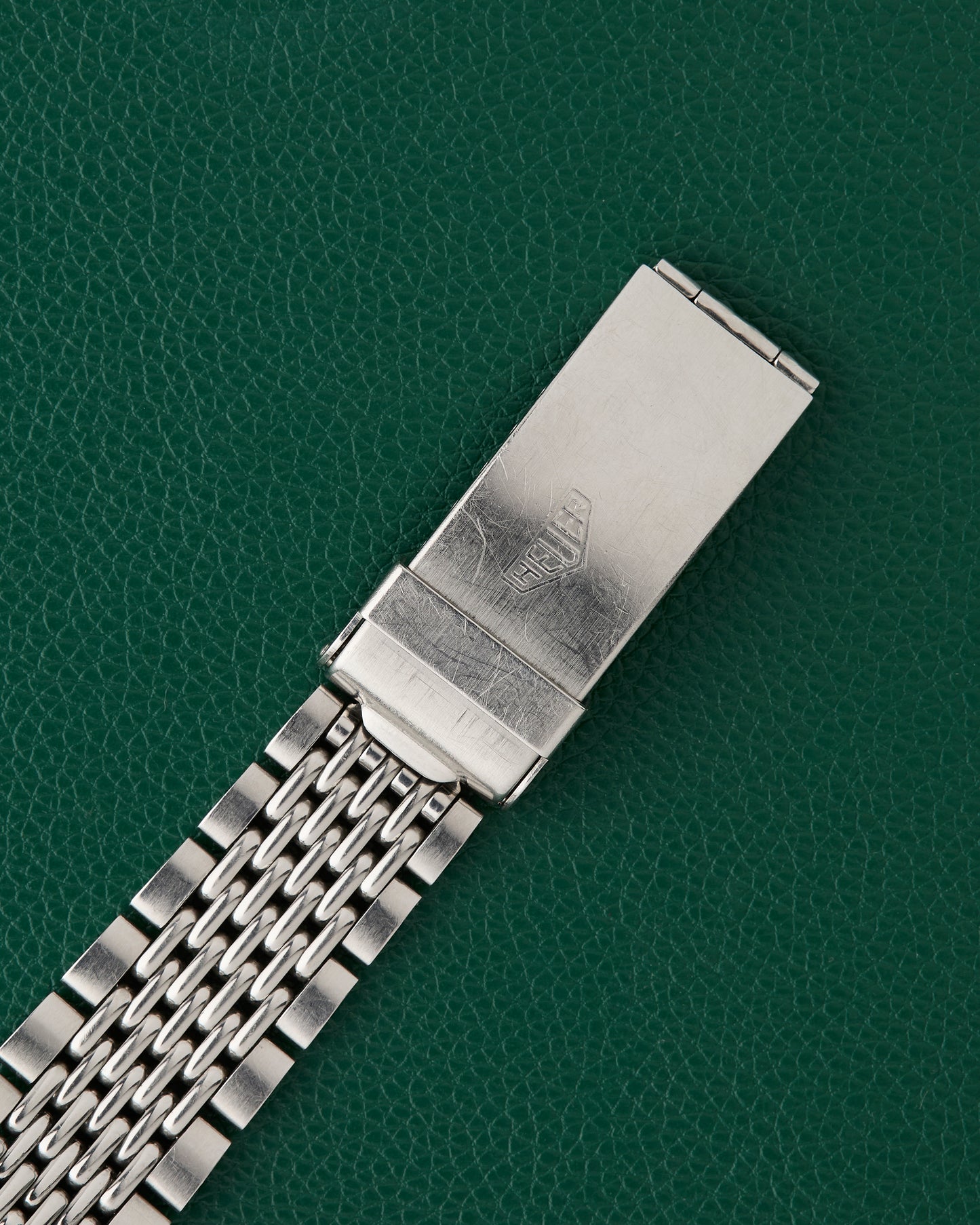 Heuer Autavia Ref. 15630 Orange Boy Gay Freres BoR Bracelet 1971