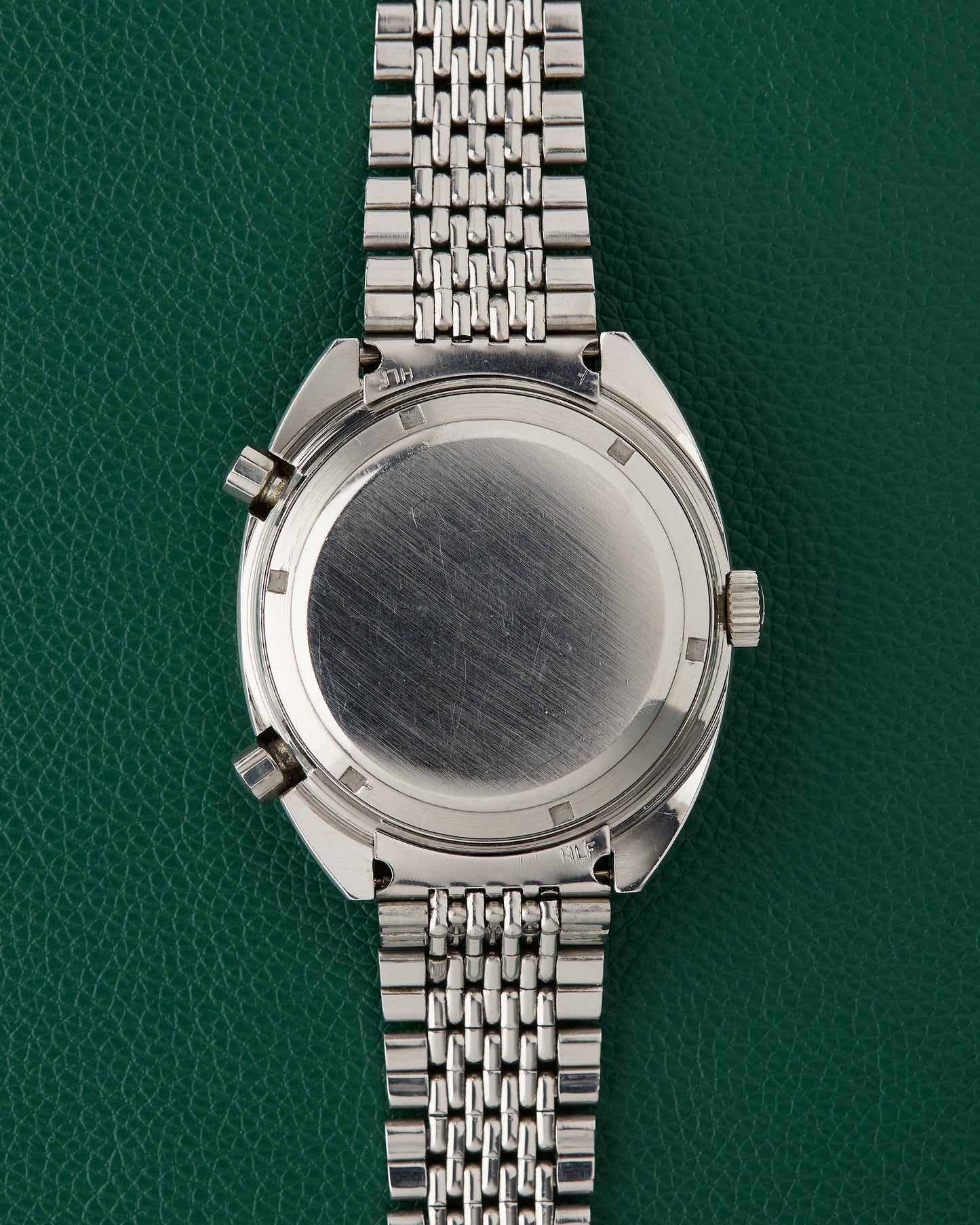 Heuer Autavia Ref. 15630 Orange Boy Gay Freres BoR Bracelet 1971