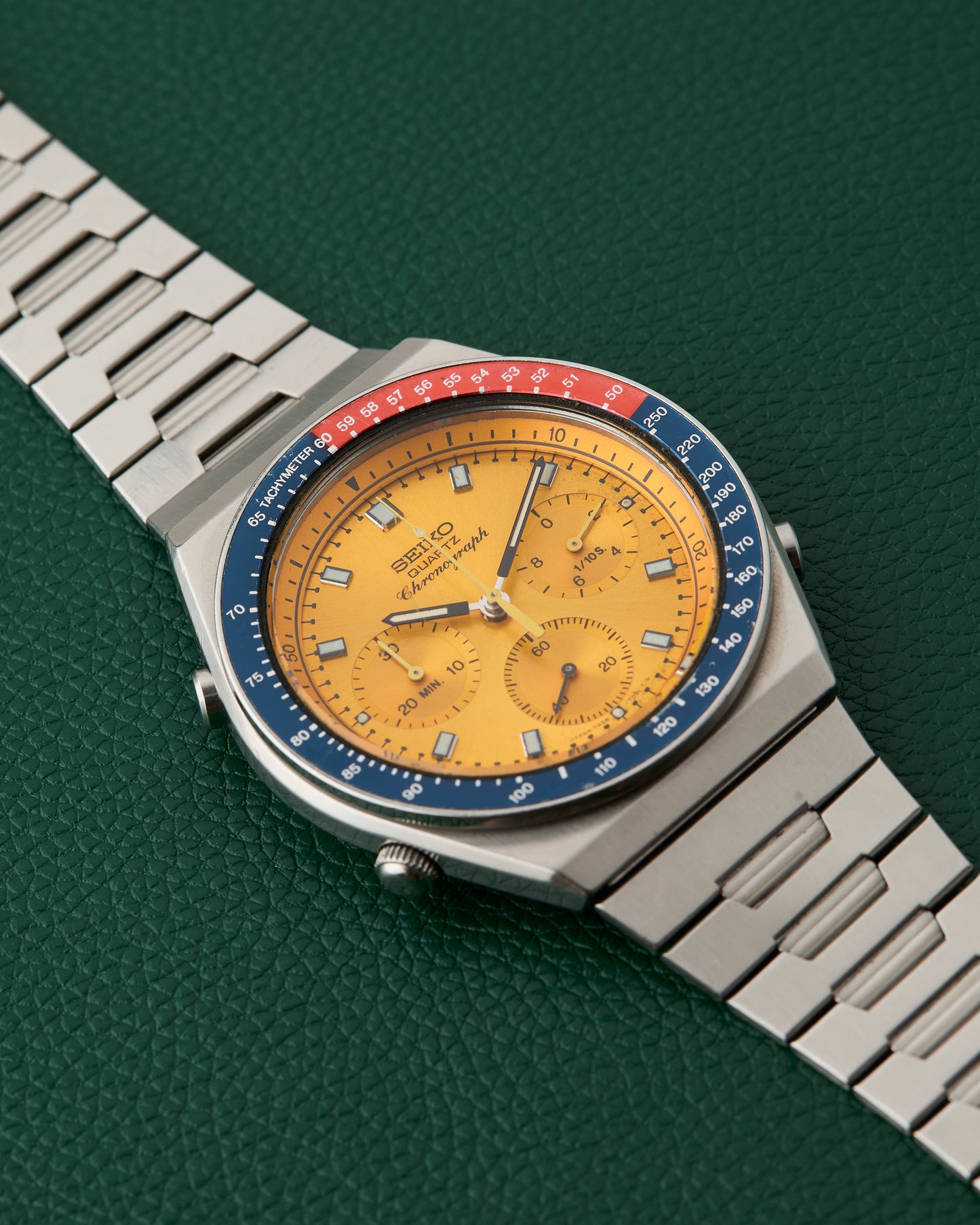 Seiko Quartz Pogue Ref. 7A28-7030 Chronograph 1983
