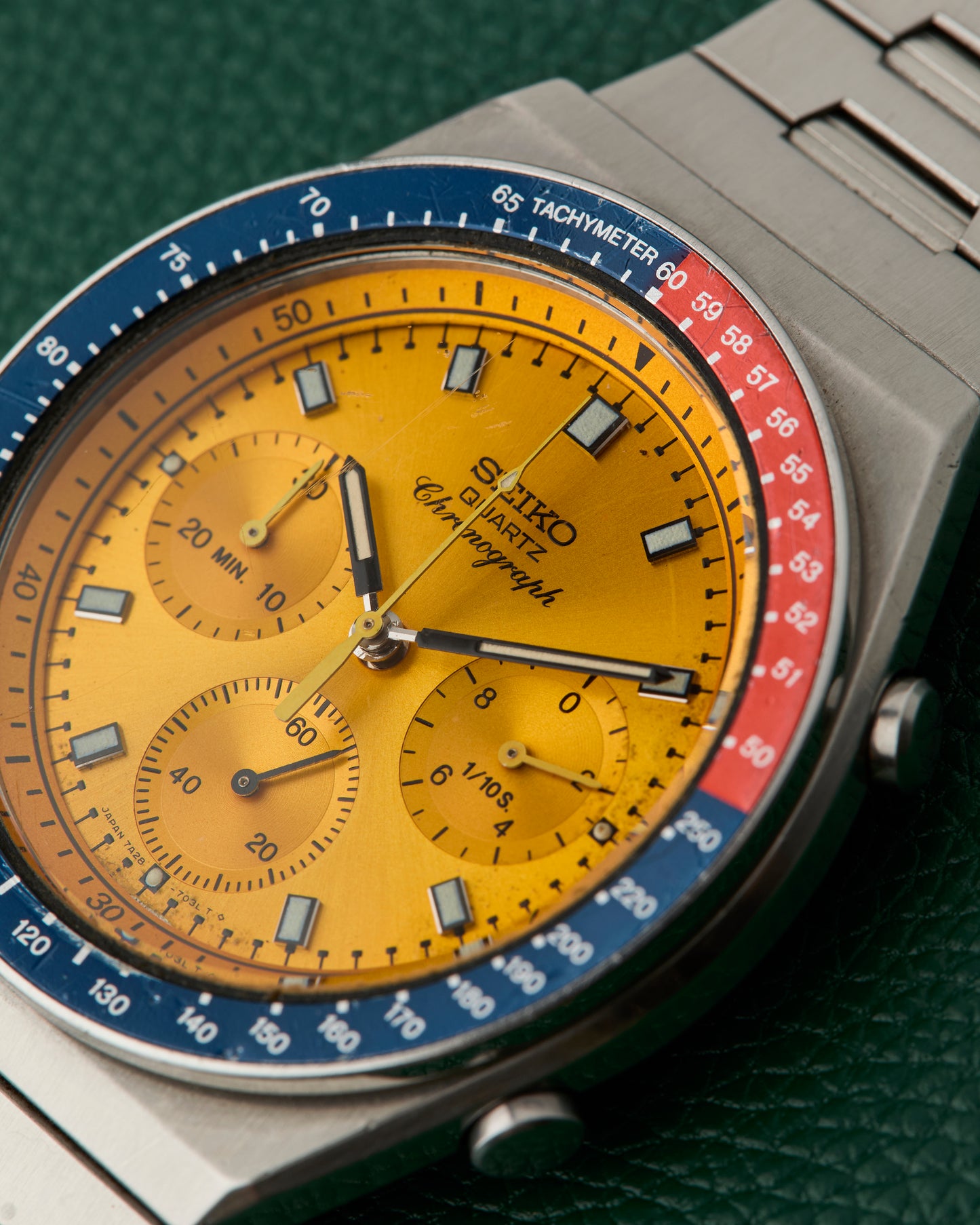 Seiko Quartz Pogue Ref. 7A28-7030 Chronograph 1983