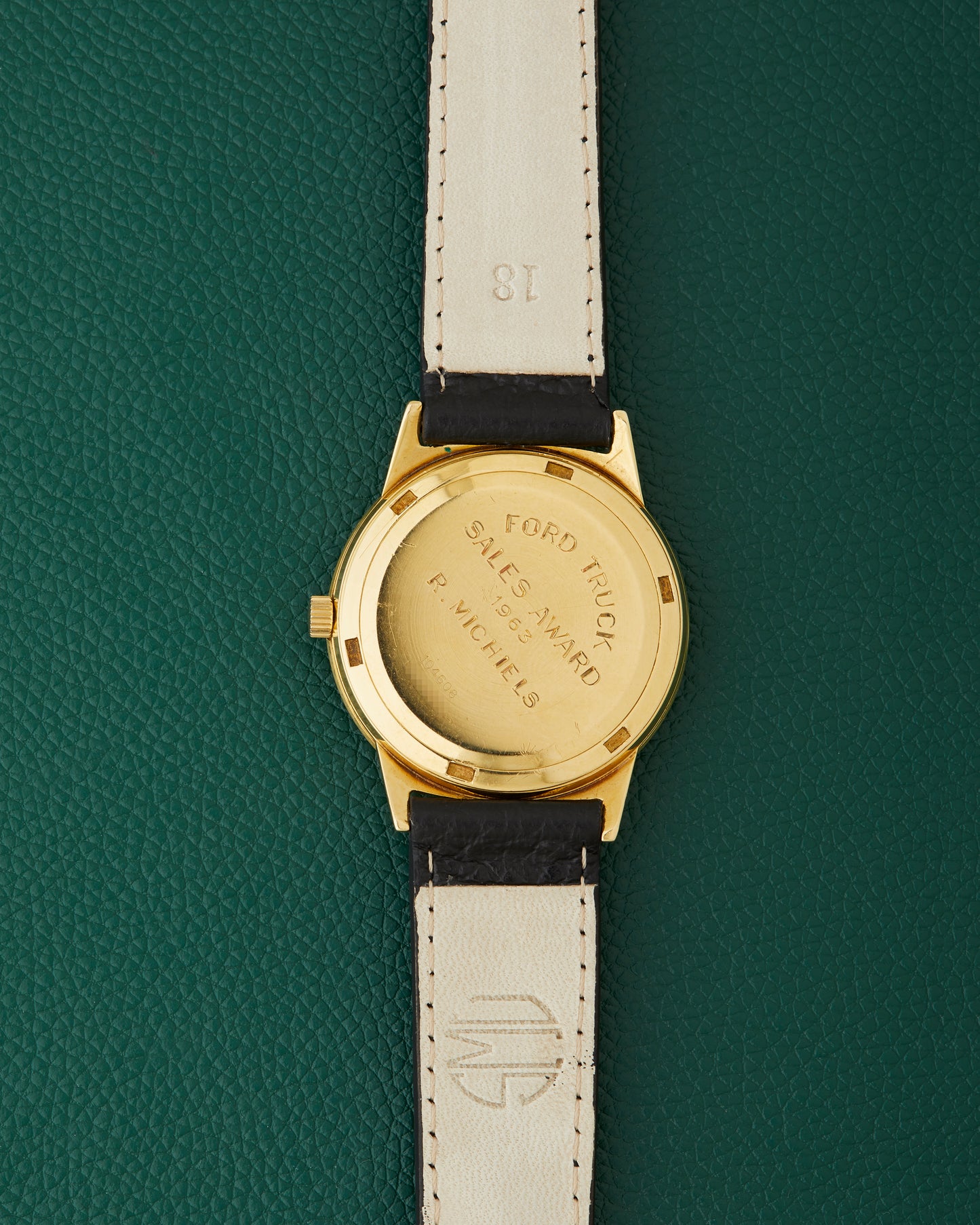 Universal Geneve Polerouter Ref. 104608 Duray Double Signed Yellow Gold 18K