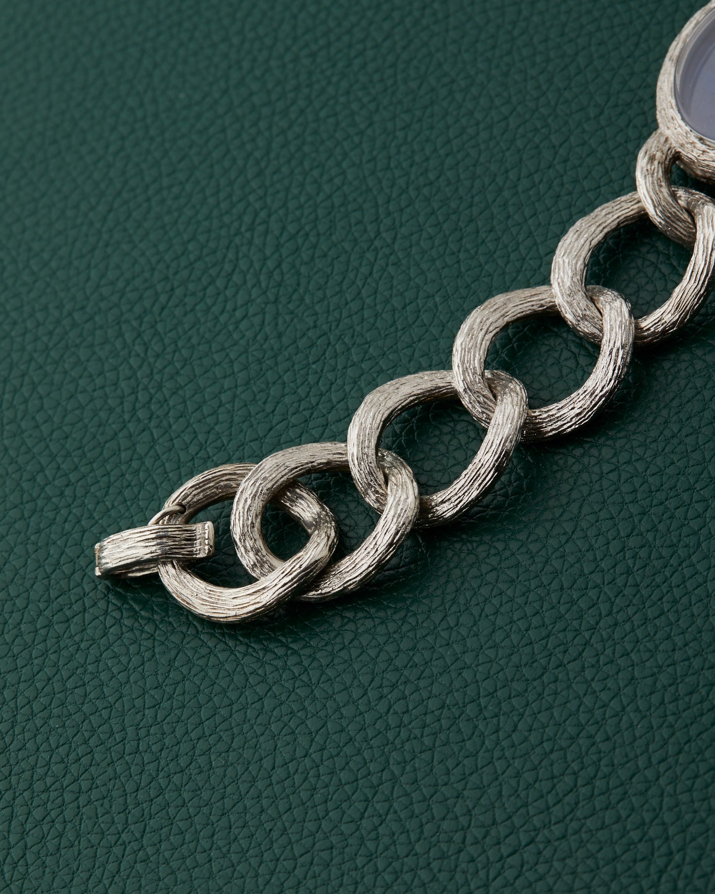 Baume & Mercier Lapis 925 Sterling Silver Bracelet