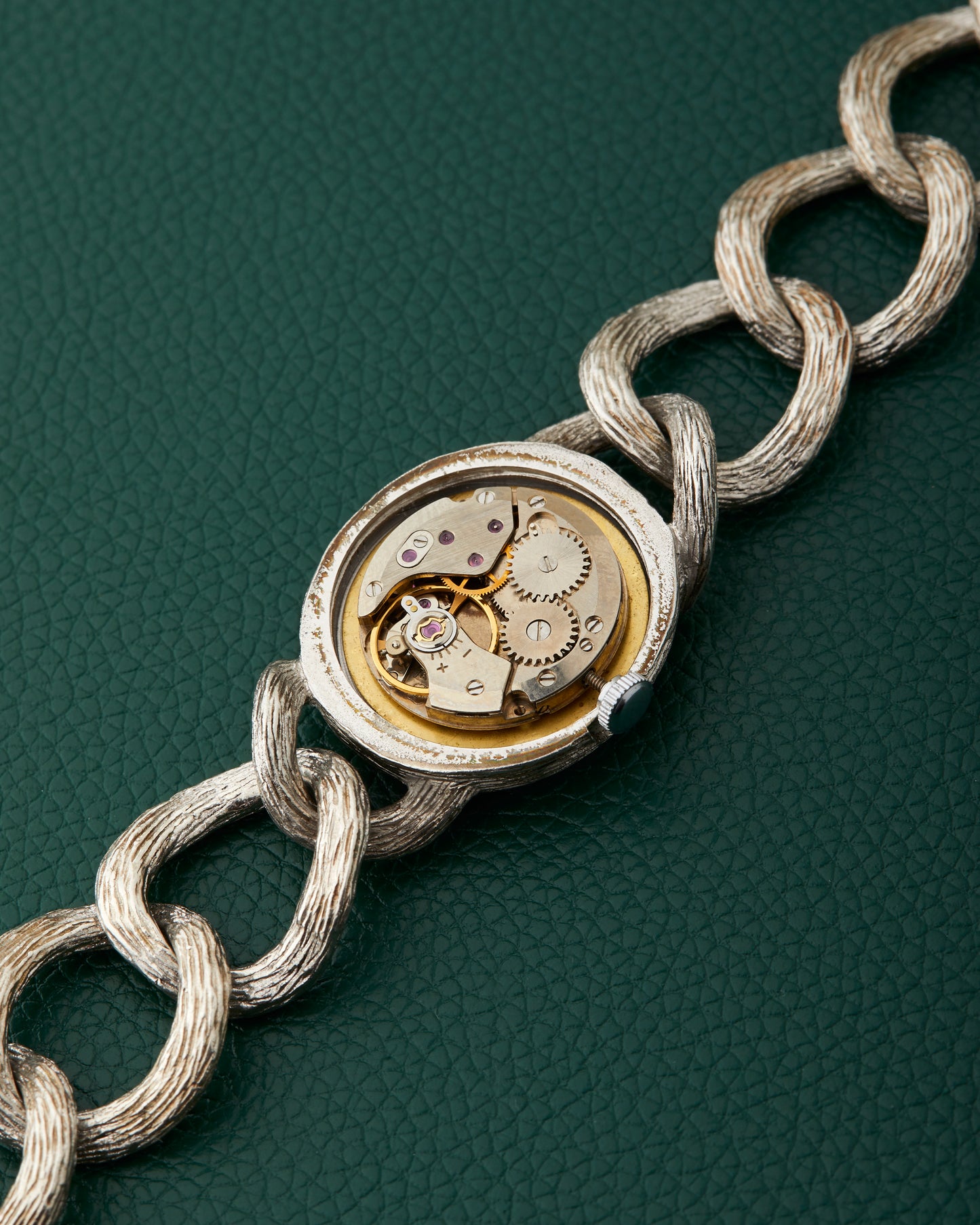 Baume & Mercier Lapis 925 Sterling Silver Bracelet