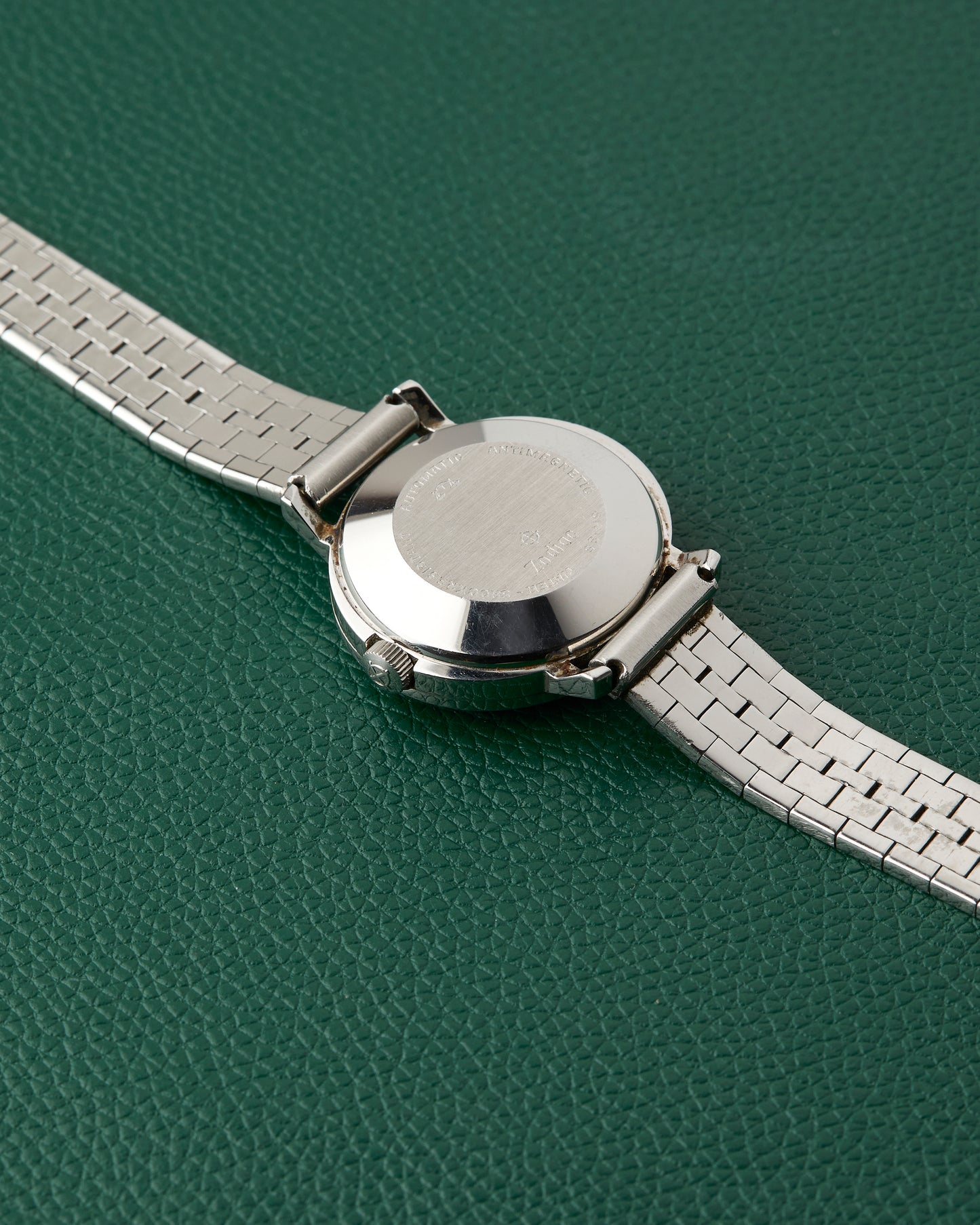 Zodiac Ref. 472-937 Blue Dial Brick Bracelet Automatic