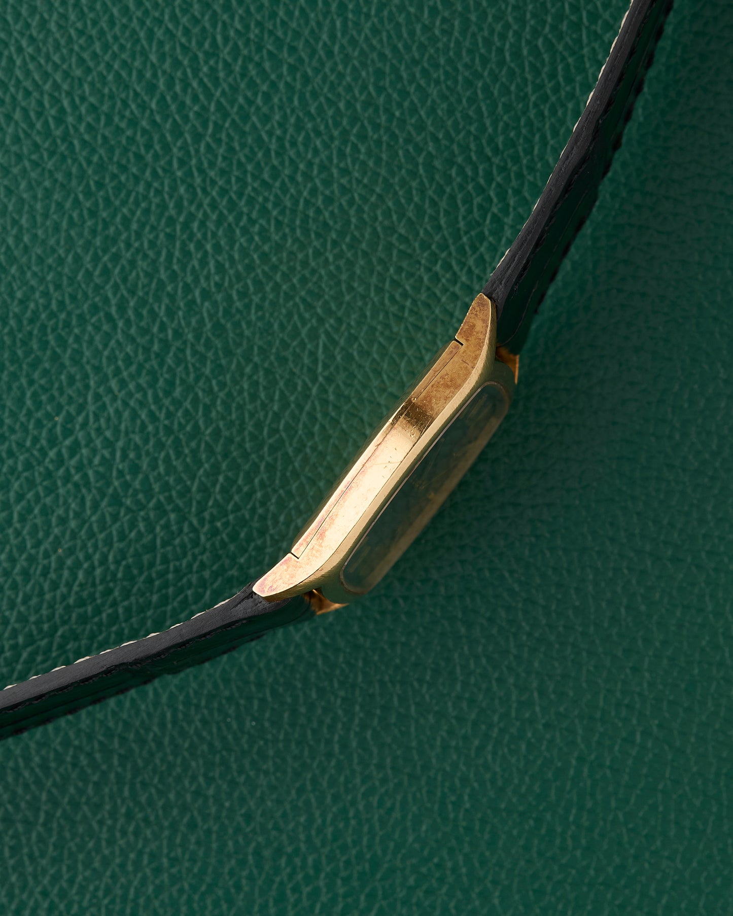 Rolex Cellini Ref. 3805 Blue Sunburst 18k Yellow Gold TV case 1976