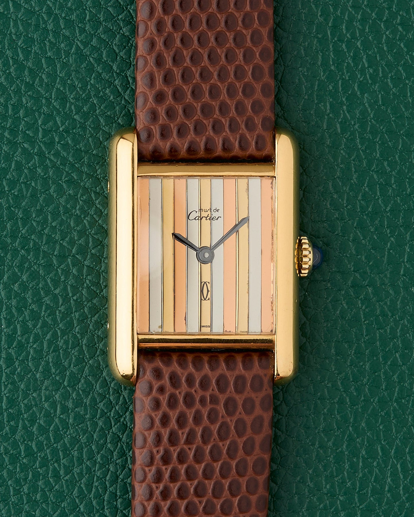 Cartier Must de Cartier Tank Manual Wind "Trinity Dial"