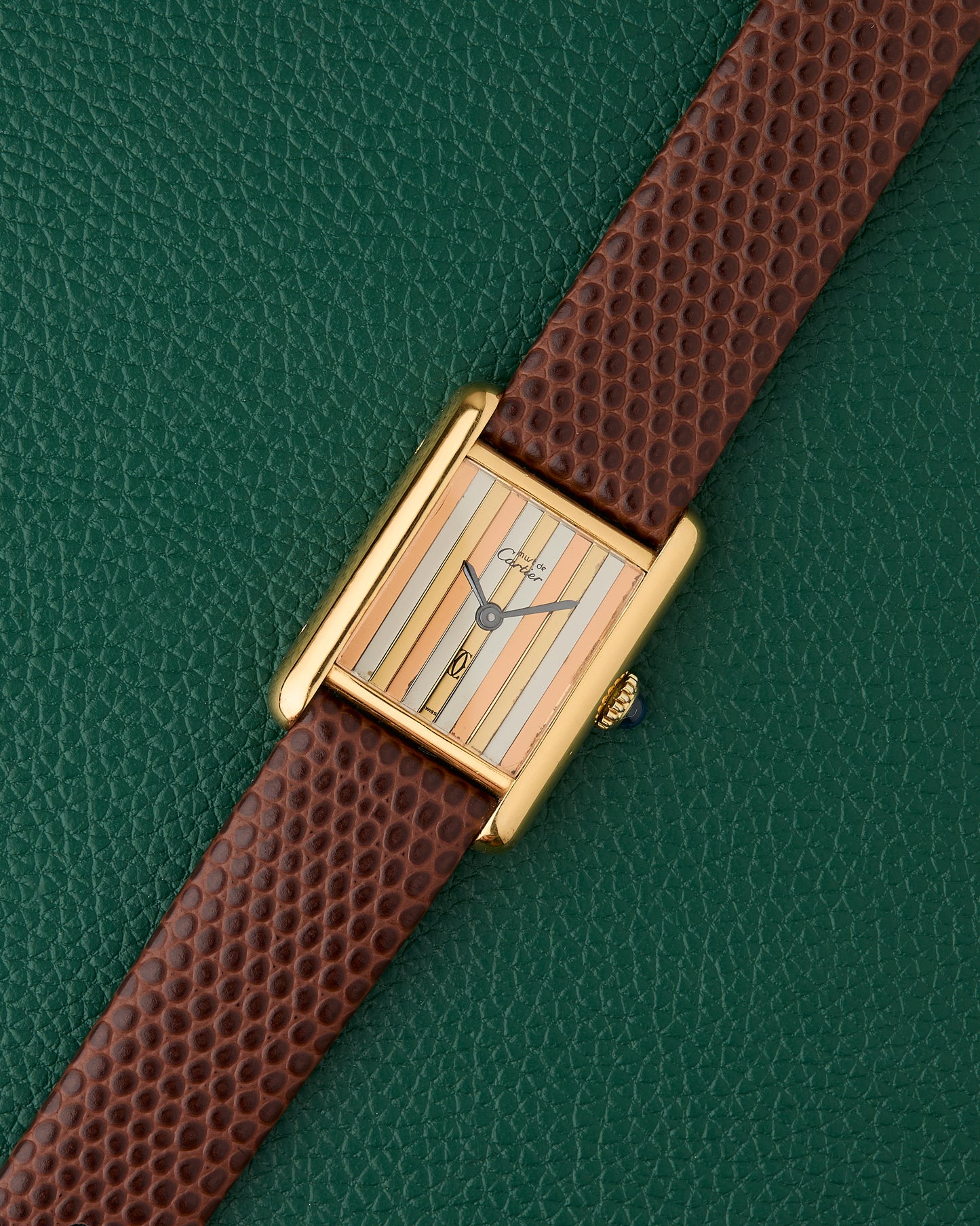 Cartier Must de Cartier Tank Manual Wind "Trinity Dial"