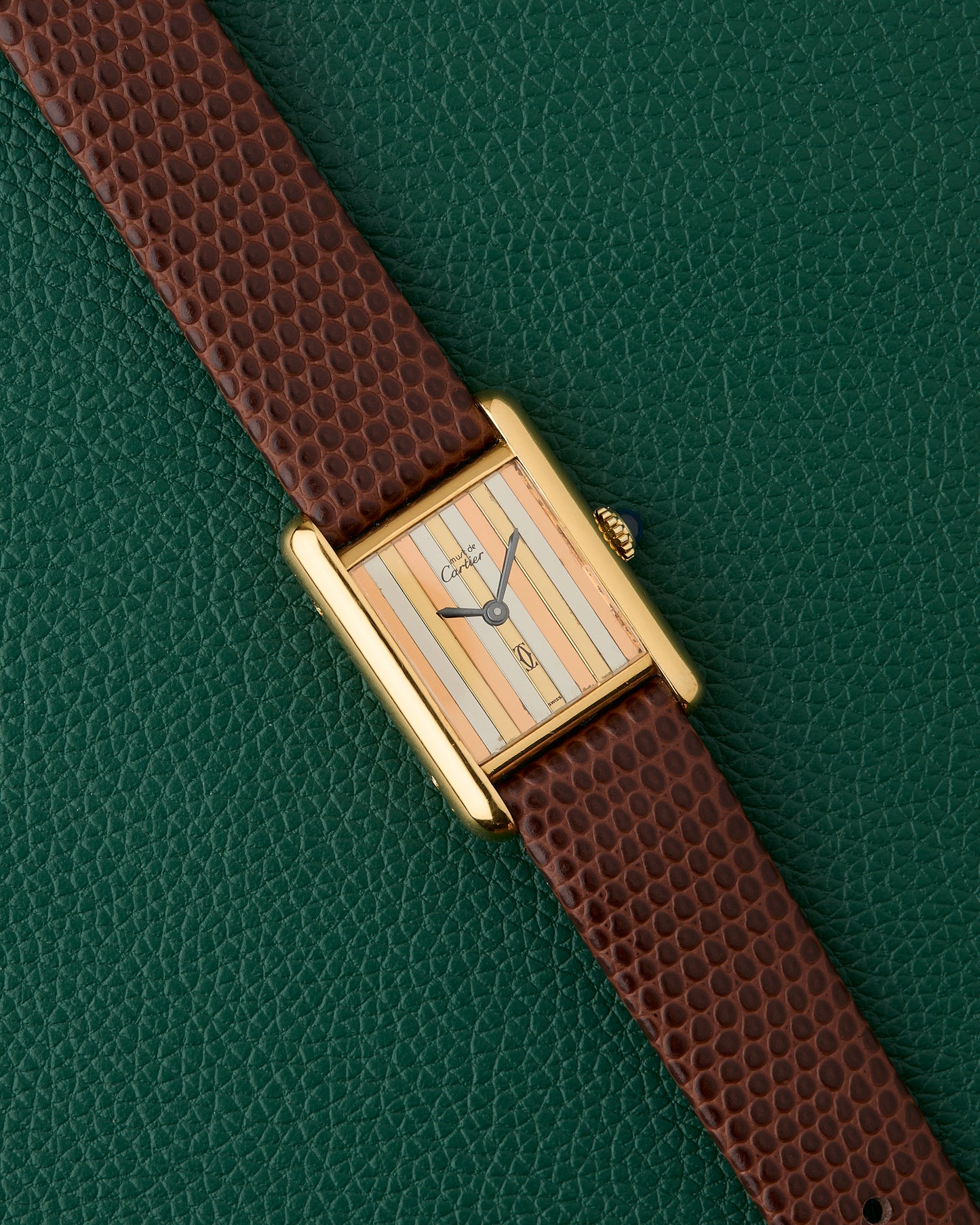 Cartier Must de Cartier Tank Manual Wind "Trinity Dial"