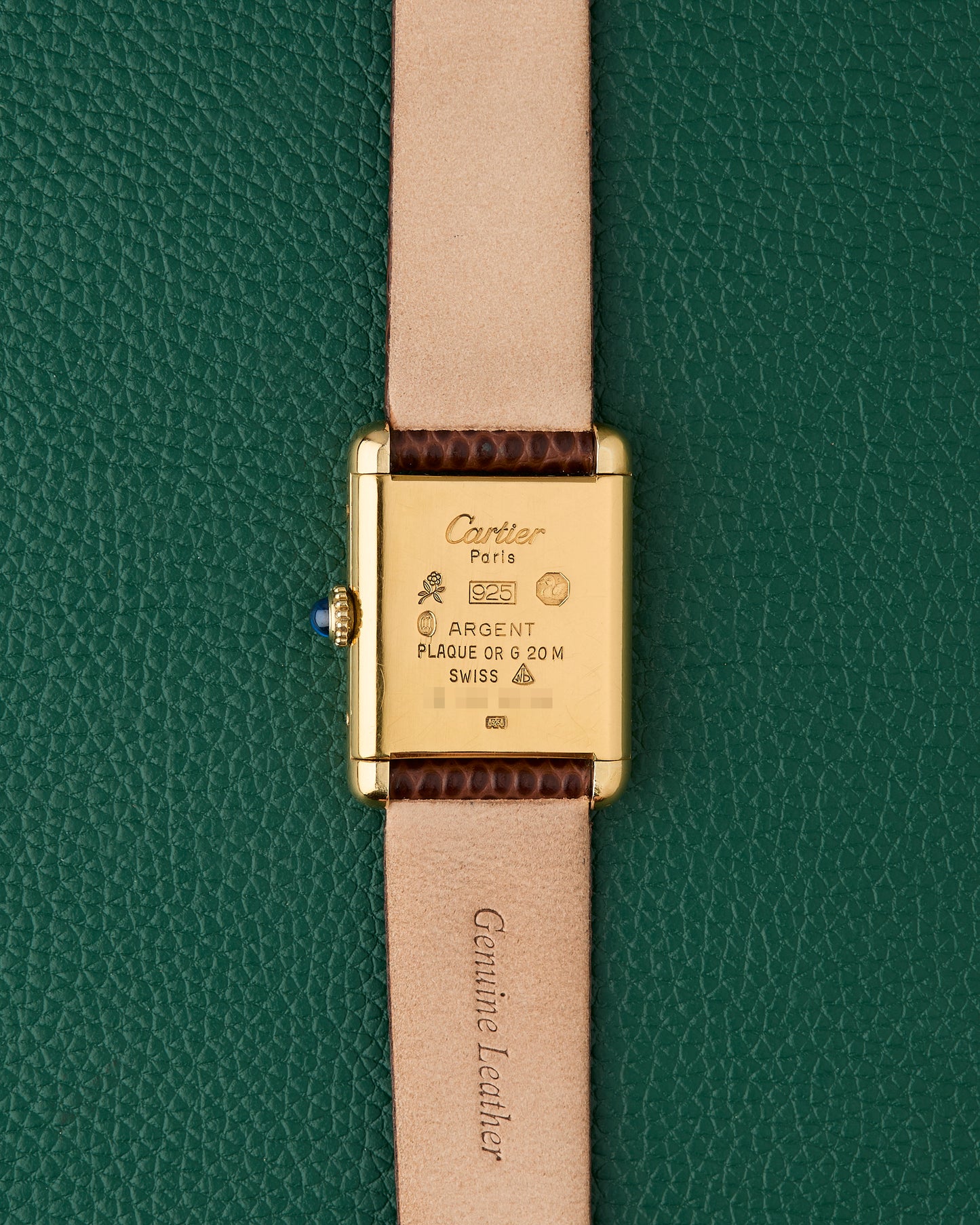 Cartier Must de Cartier Tank Manual Wind "Trinity Dial"
