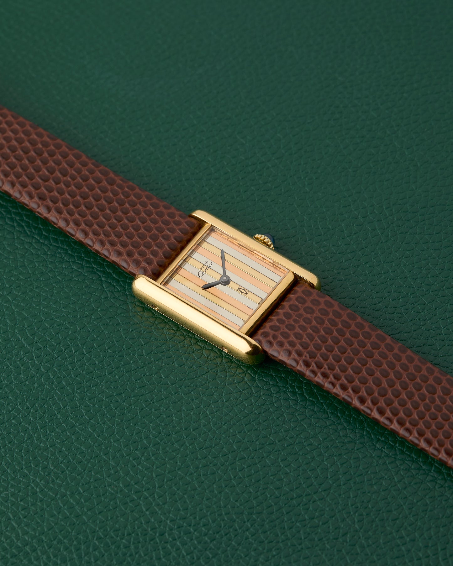 Cartier Must de Cartier Tank Manual Wind "Trinity Dial"