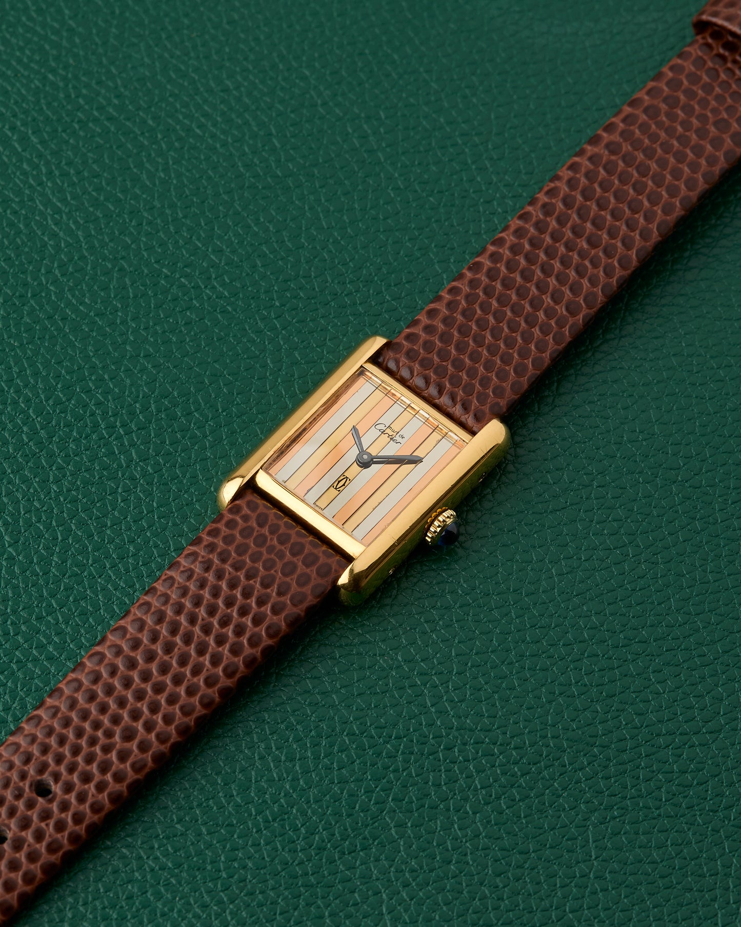 Cartier Must de Cartier Tank Manual Wind "Trinity Dial"