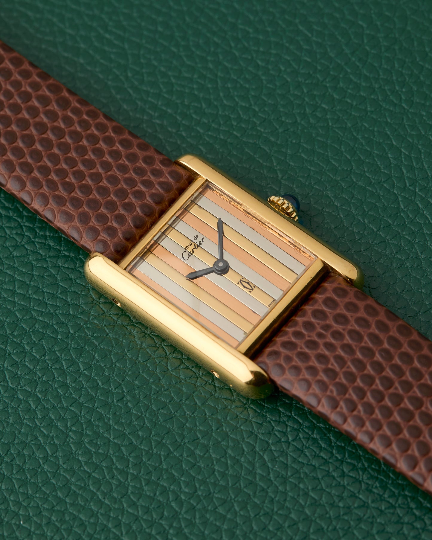 Cartier Must de Cartier Tank Manual Wind "Trinity Dial"