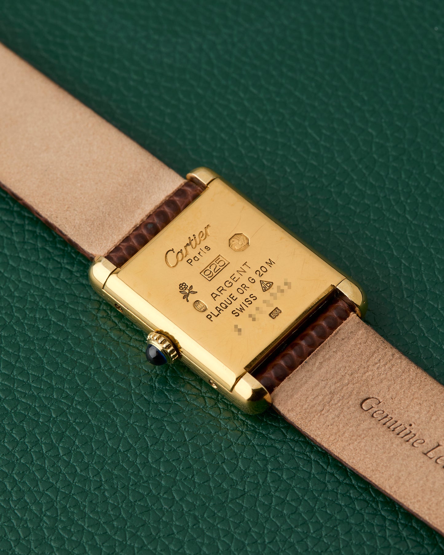 Cartier Must de Cartier Tank Manual Wind "Trinity Dial"