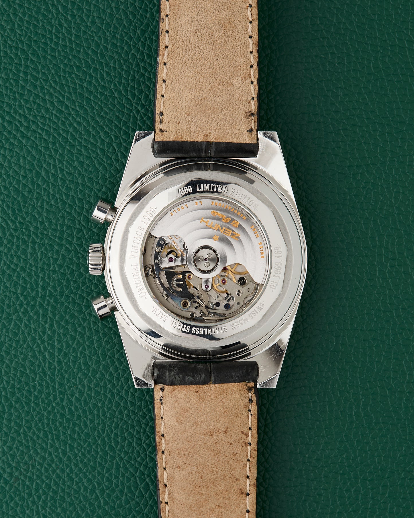 Zenith El Primero Ref. 03.1969.469 Original Vintage 1969 Limited Edition Full Set 2012