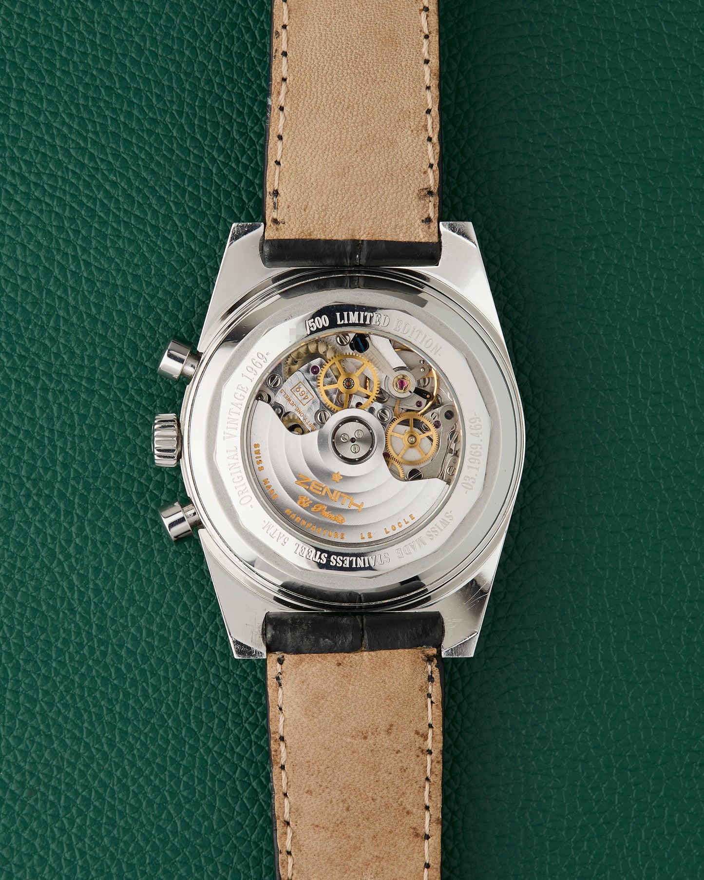 Zenith El Primero Ref. 03.1969.469 Original Vintage 1969 Limited Edition Full Set 2012