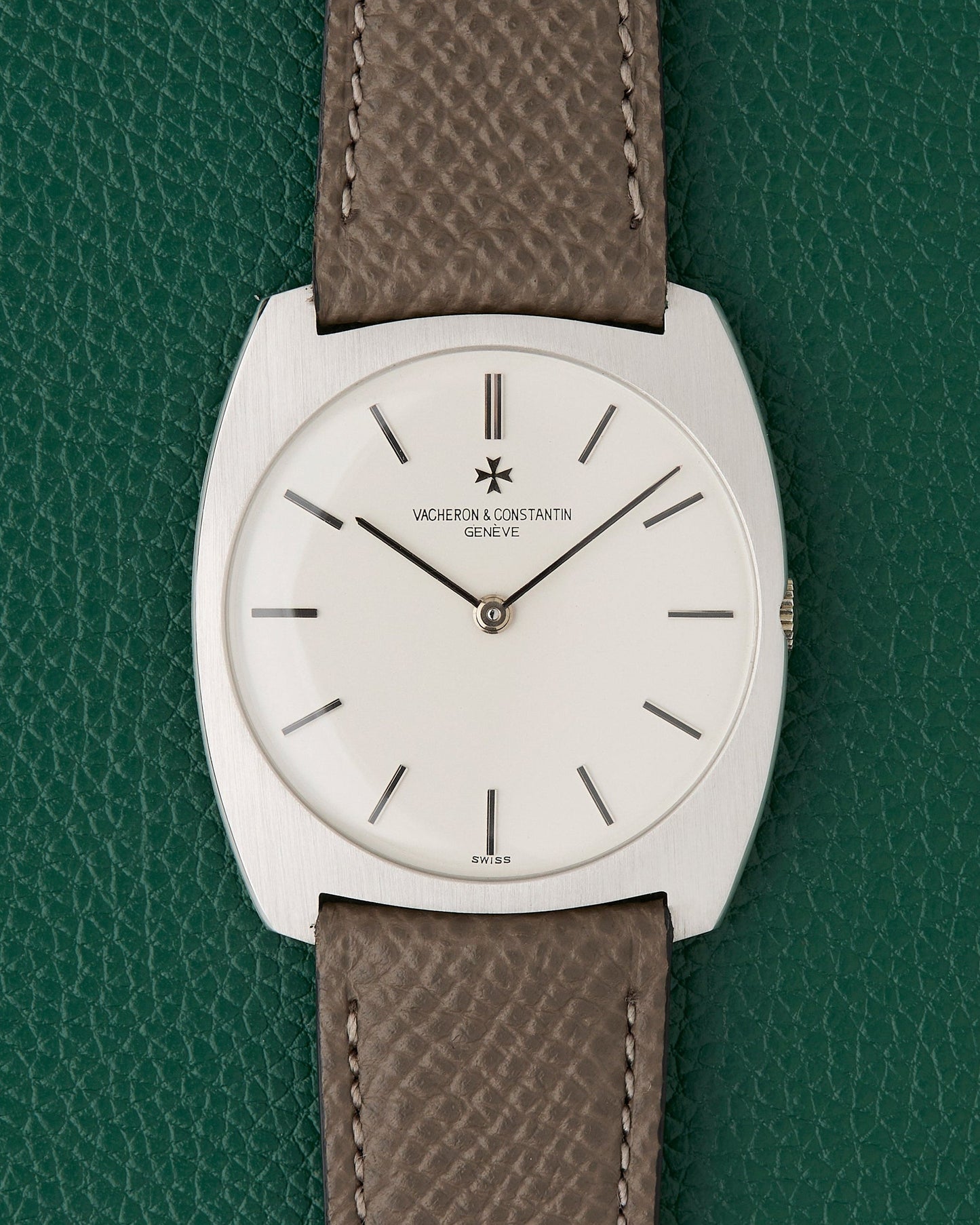 Vacheron Constantin Ref. 2014 Tonneau Case 18k White Gold