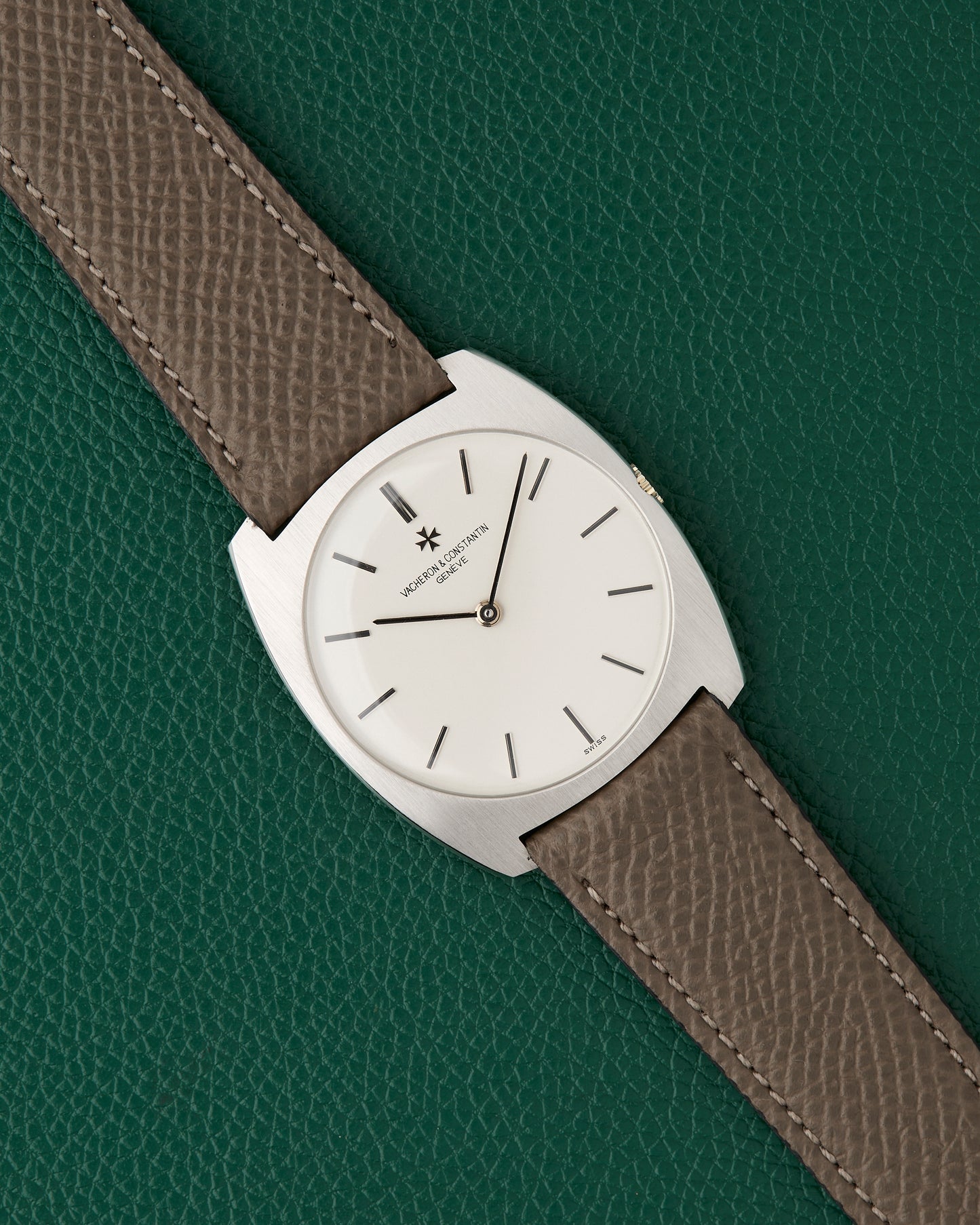 Vacheron Constantin Ref. 2014 Tonneau Case 18k White Gold