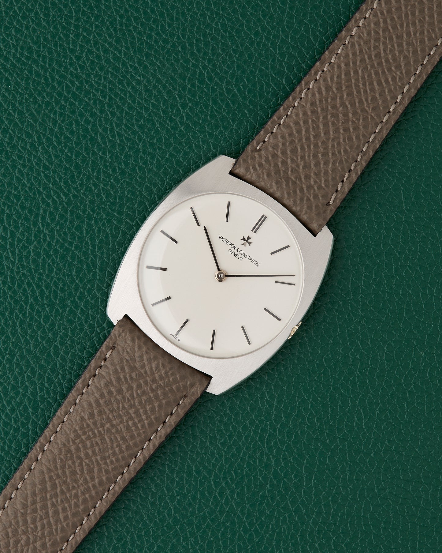 Vacheron Constantin Ref. 2014 Tonneau Case 18k White Gold