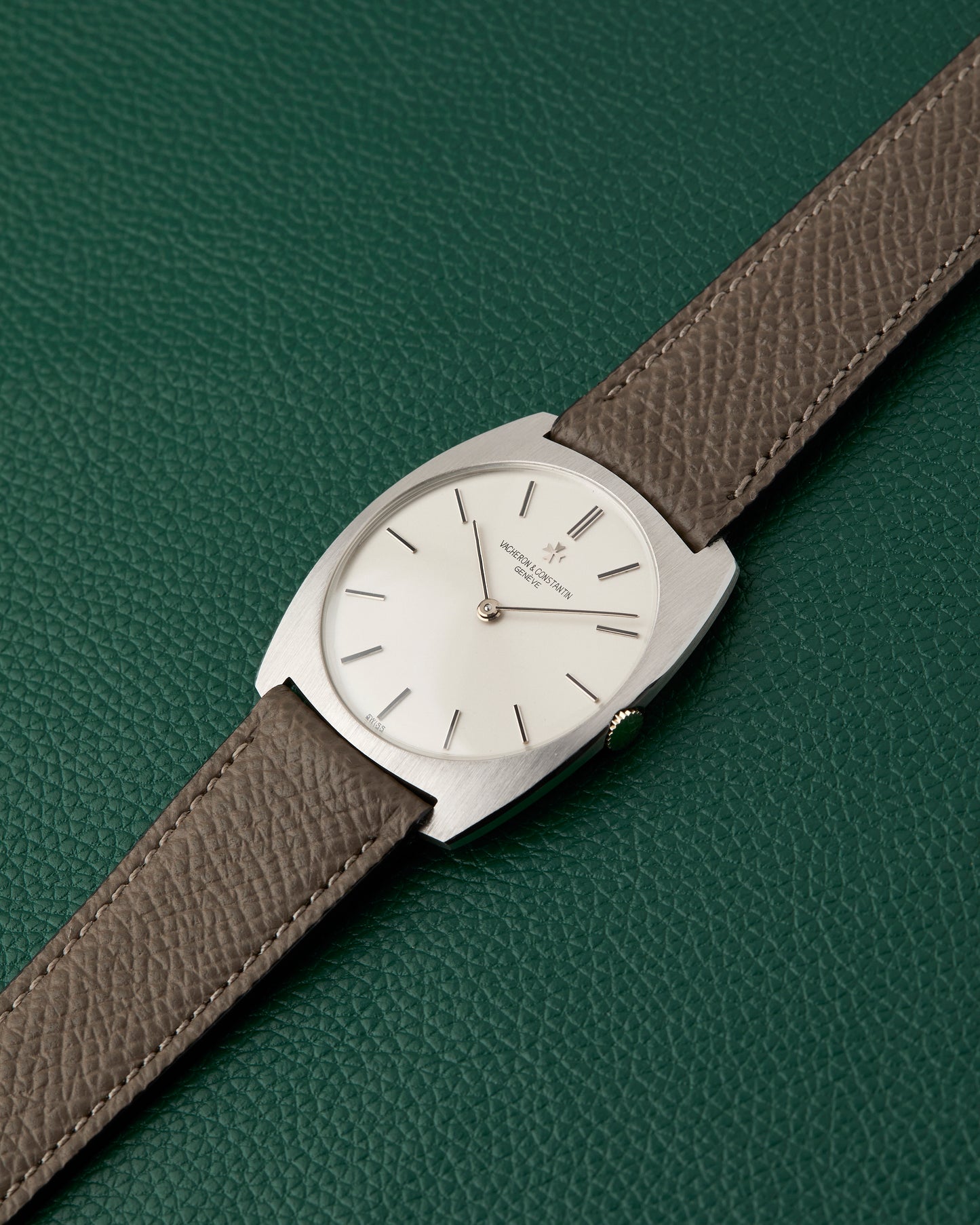 Vacheron Constantin Ref. 2014 Tonneau Case 18k White Gold