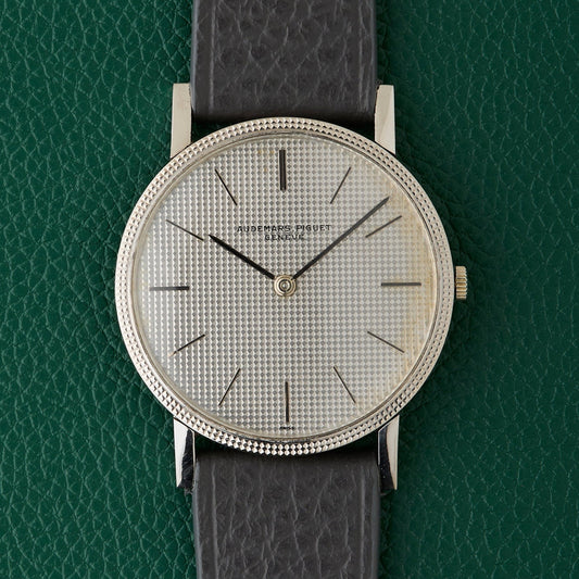 Audemars Piguet Ref. 5259 White Gold 18k Hobnail Ultra Thin