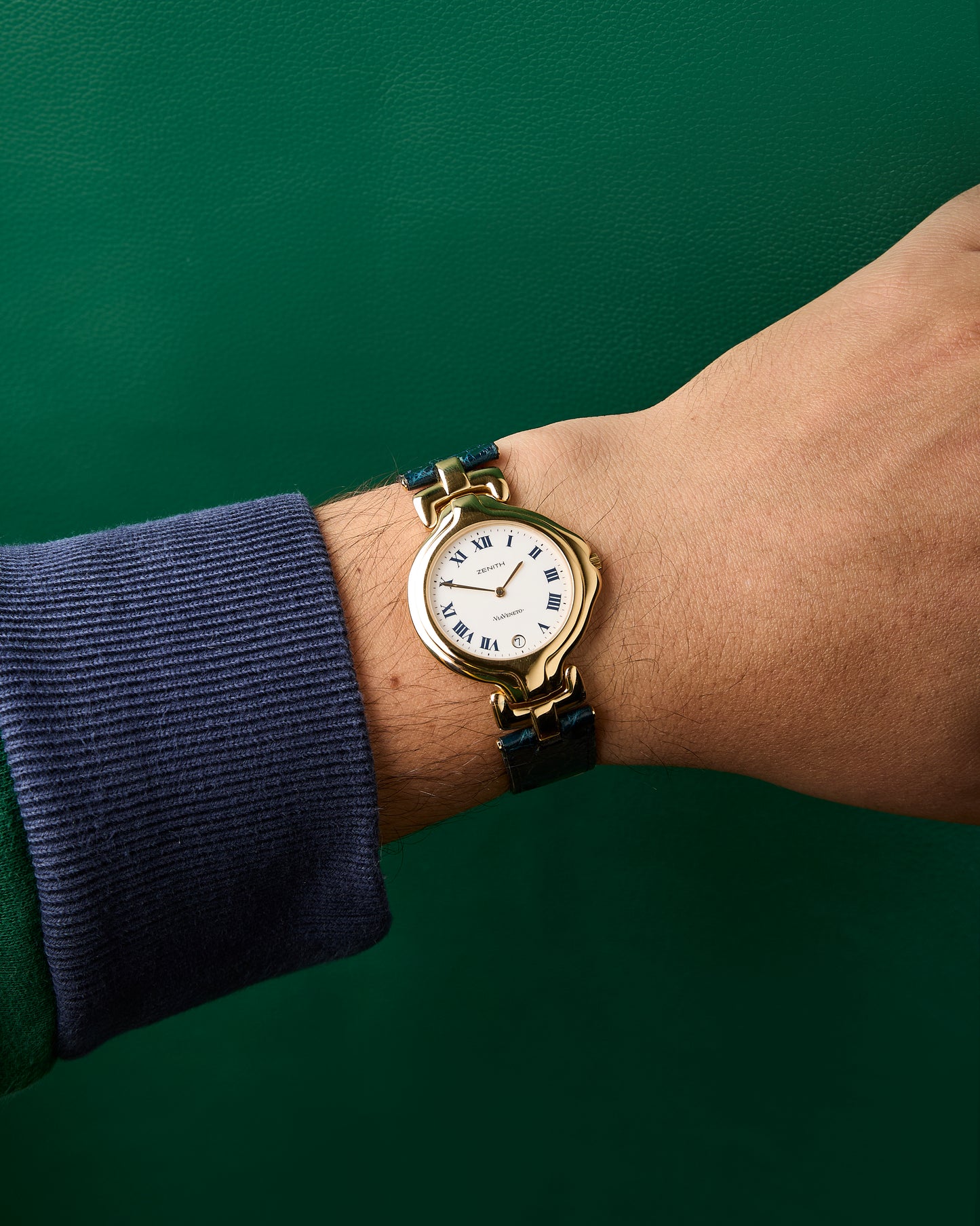 Zenith Ref.27-0220.115 ViaVeneto Roman Numerals NOS Vintage