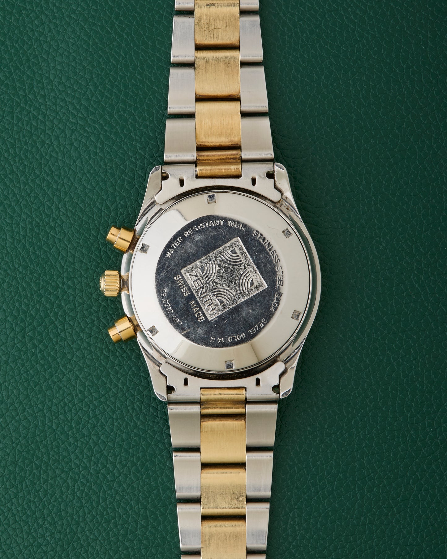 Zenith De Luca 89.0310.400 El Primero Blue Dial Steel & 14K Gold