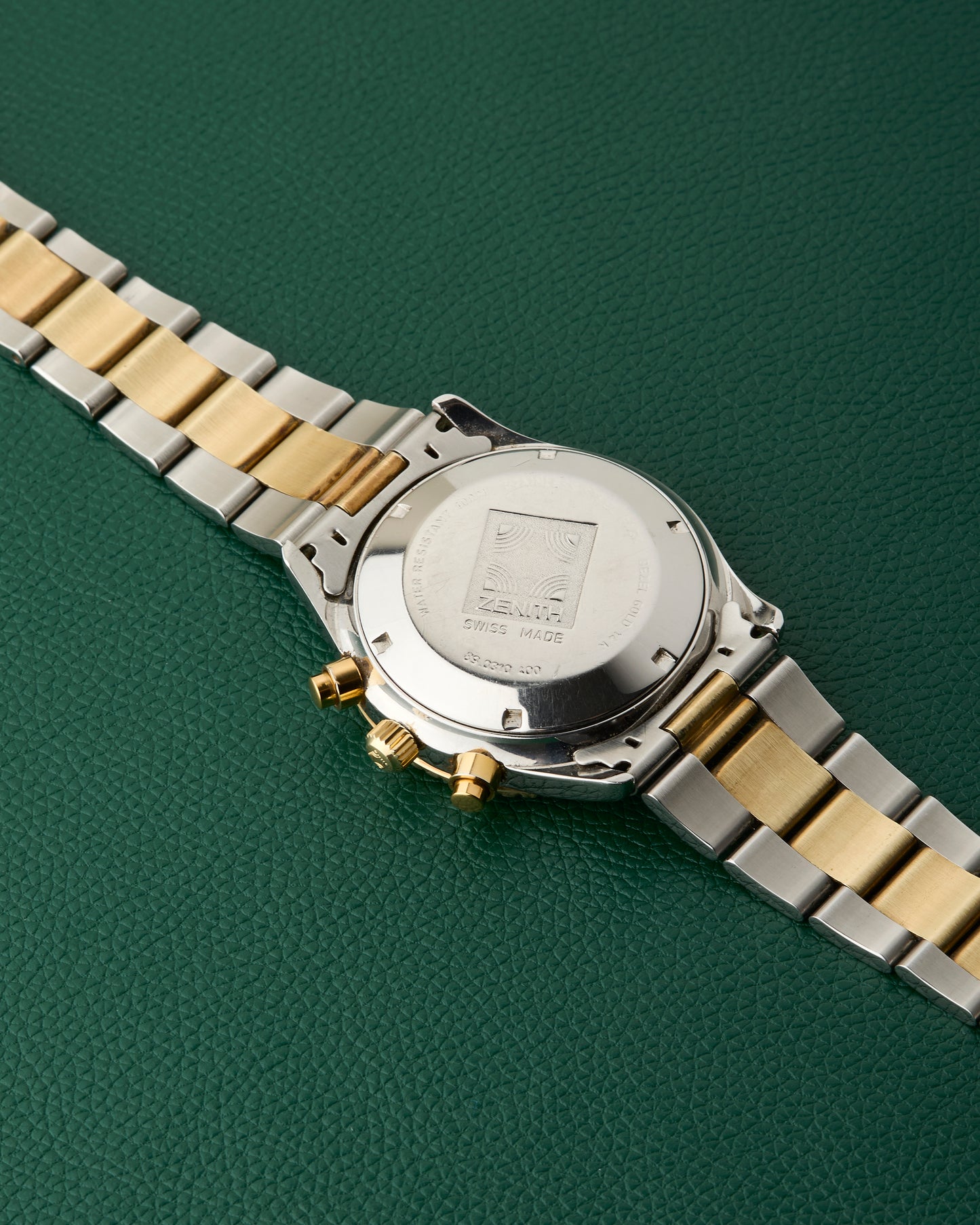 Zenith De Luca 89.0310.400 El Primero Blue Dial Steel & 14K Gold