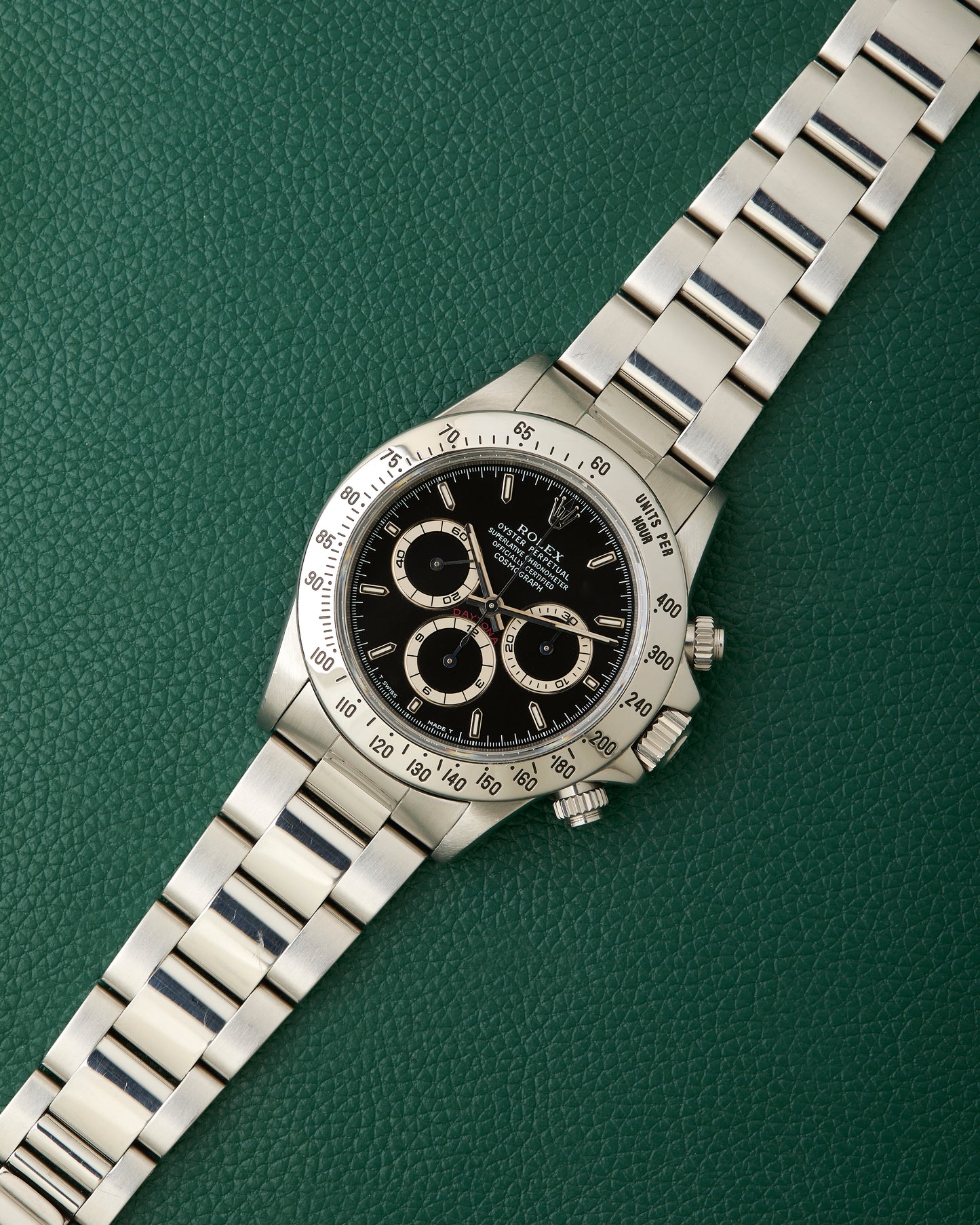 Rolex Ref.16520 Zenith Daytona Black Oyster Perpetual Box 1996