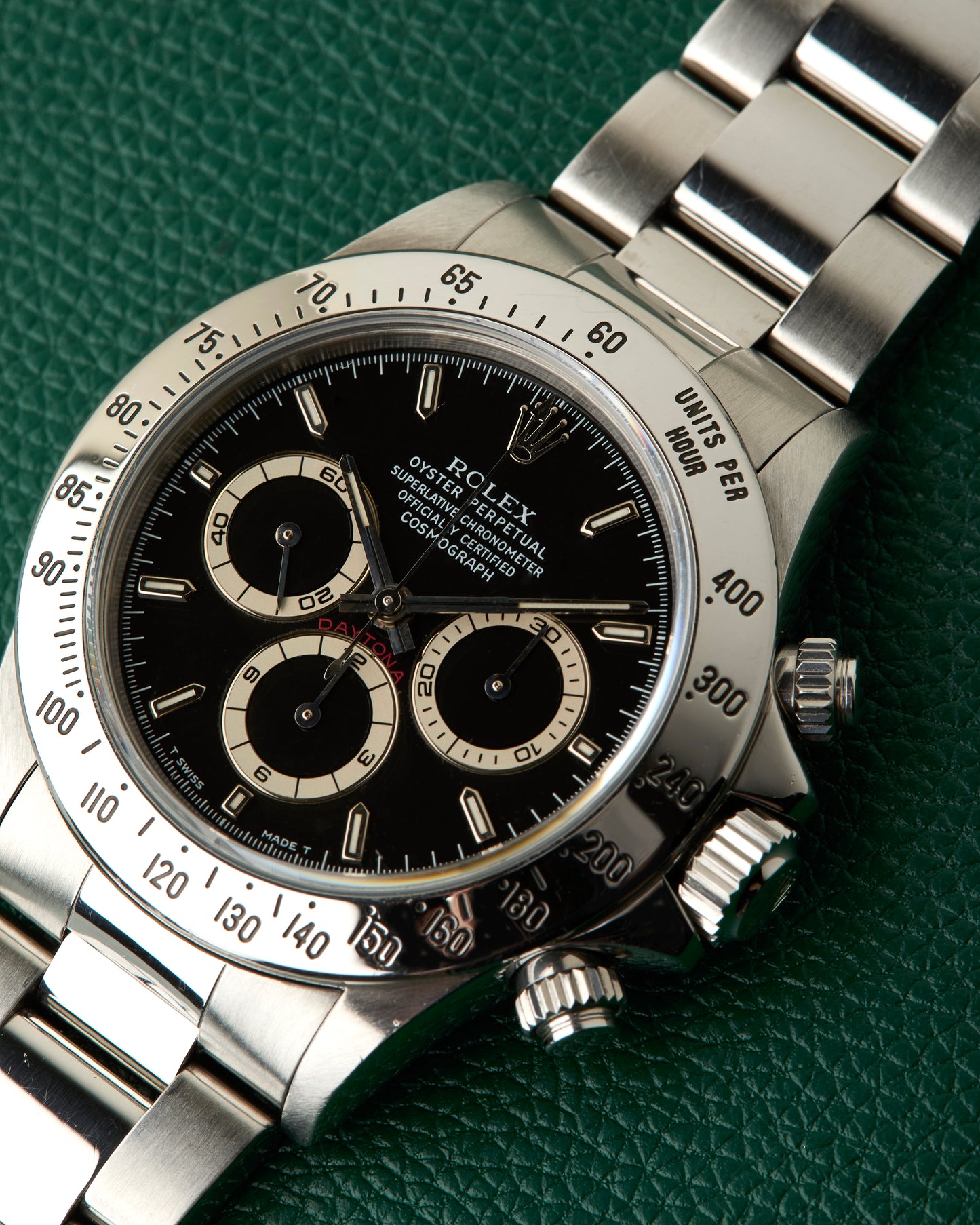 Rolex Ref.16520 Zenith Daytona Black Oyster Perpetual Box 1996