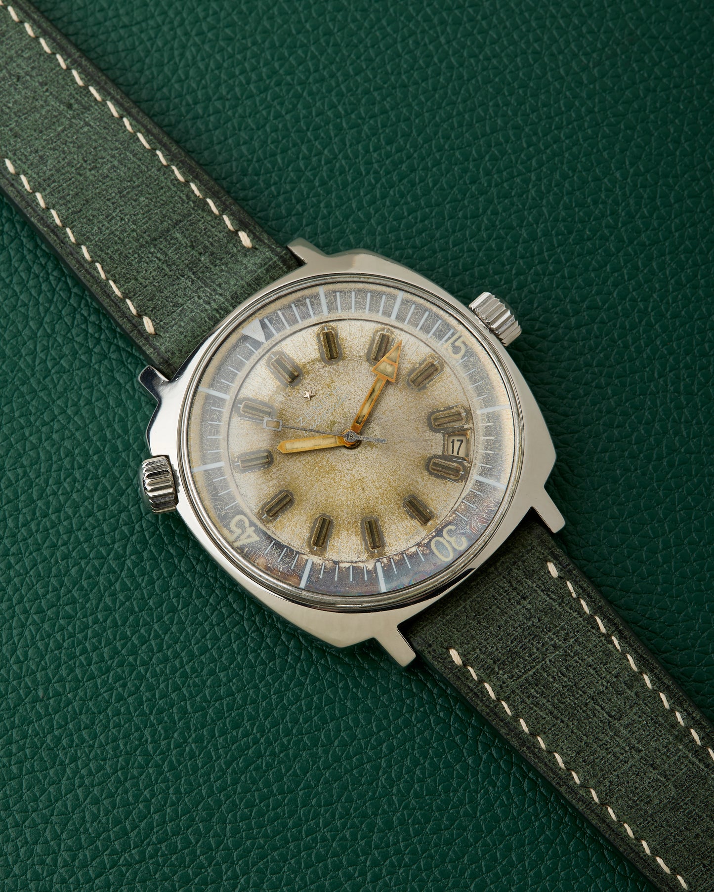 Zenith Super Sub Sea Ref. A3635 Vintage Diver Patina Ghost Dial