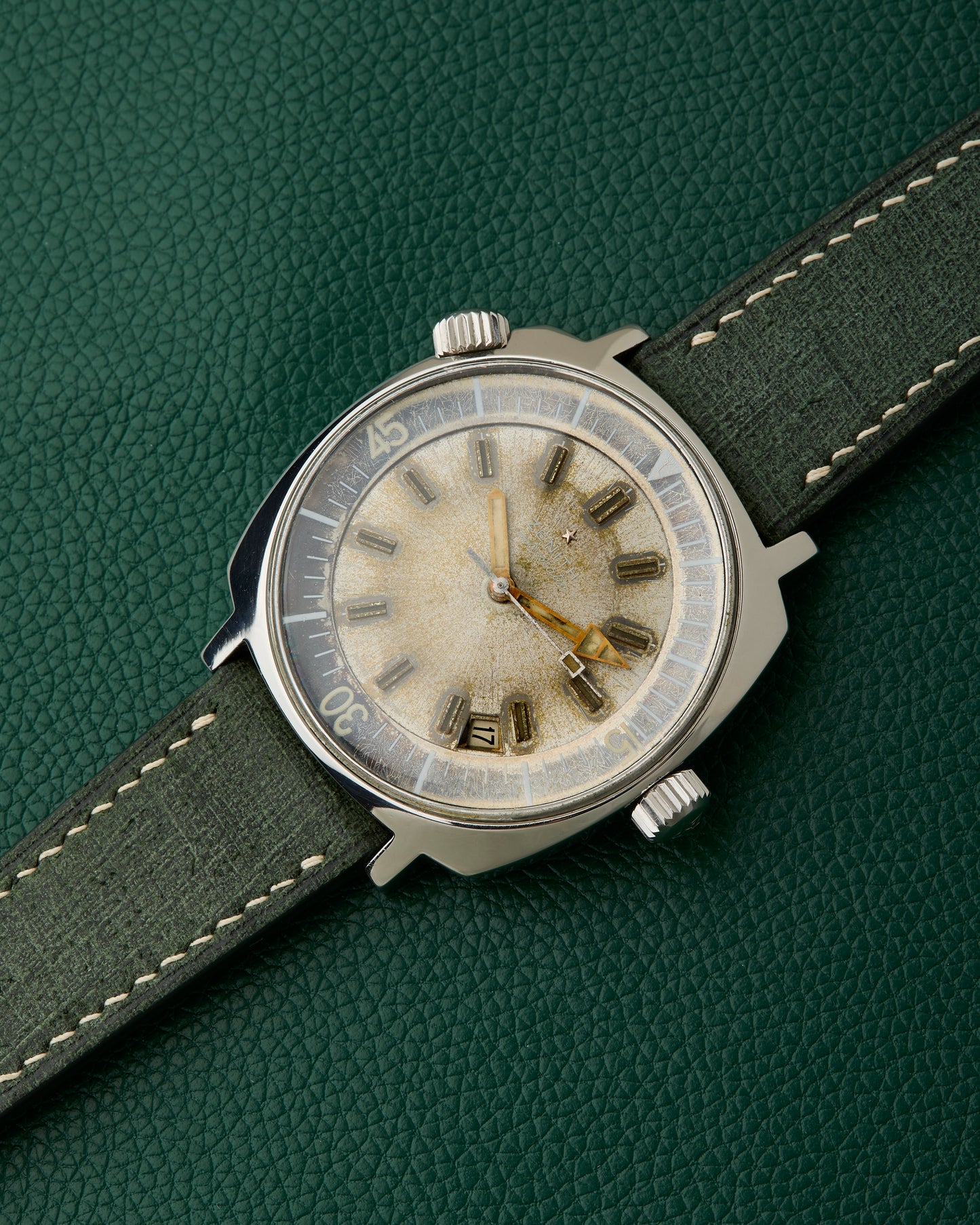 Zenith Super Sub Sea Ref. A3635 Vintage Diver Patina Ghost Dial