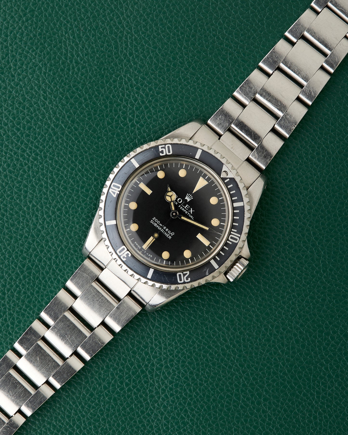 Rolex Ref. 5513 Submariner No Date Vintage Oyster Bracelet 1967