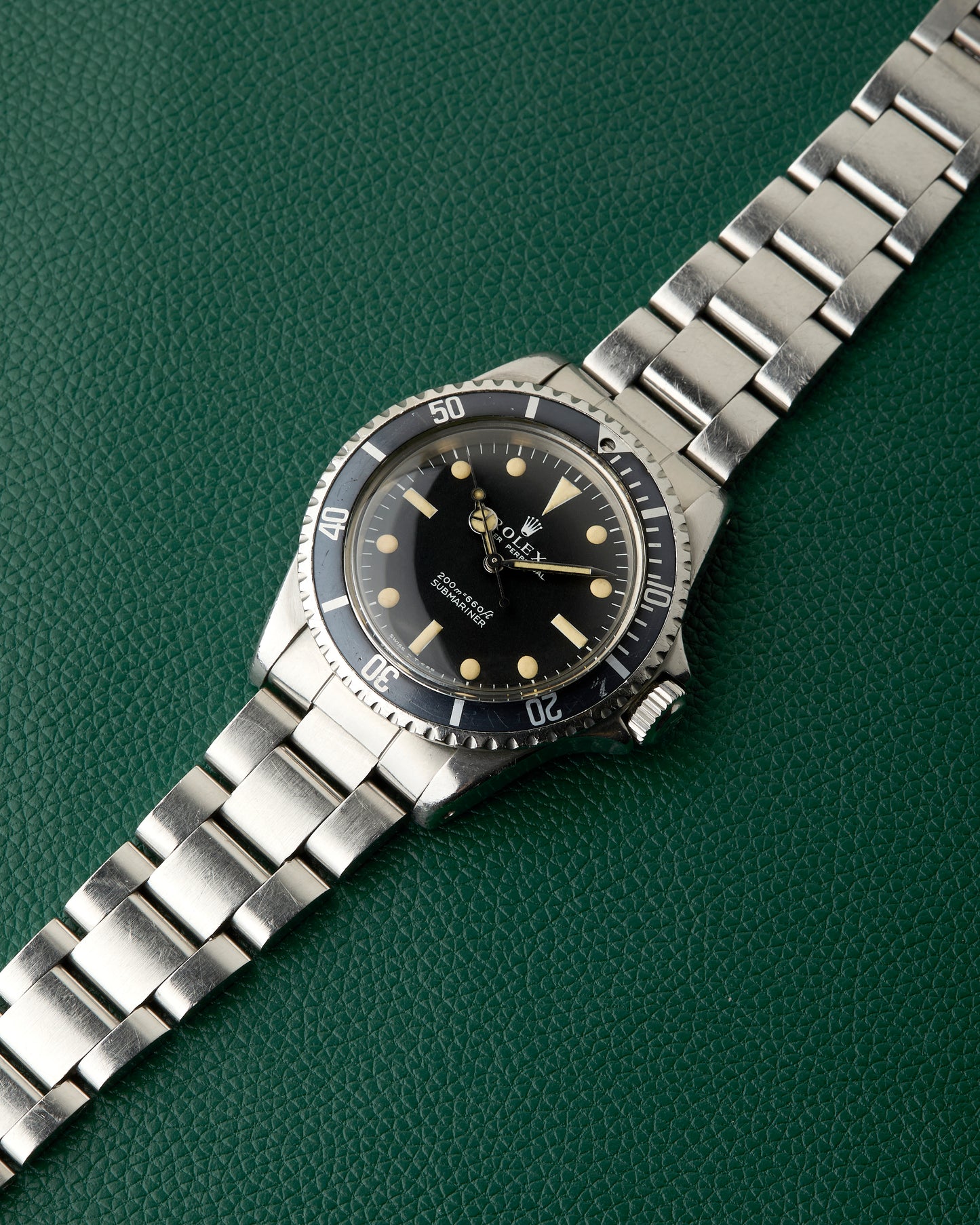 Rolex Ref. 5513 Submariner No Date Vintage Oyster Bracelet 1967