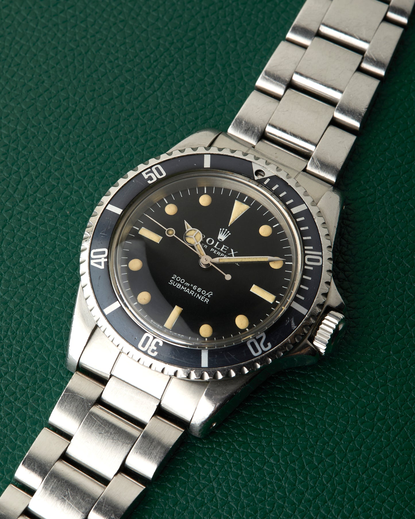 Rolex Ref. 5513 Submariner No Date Vintage Oyster Bracelet 1967