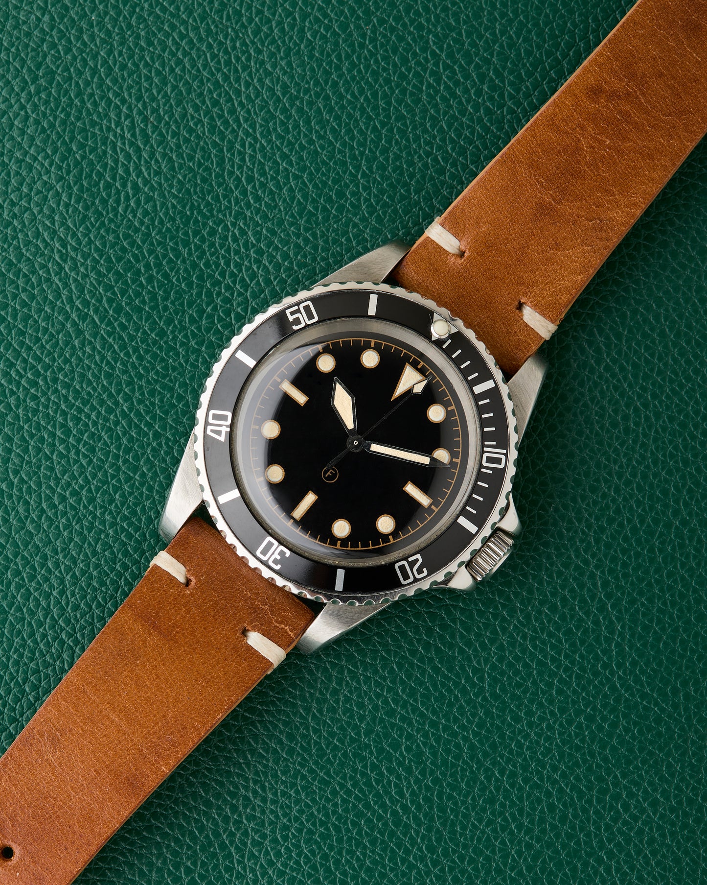 Freese 101 Gloss Black Dial Black Bezel Box Simon Freese Watch