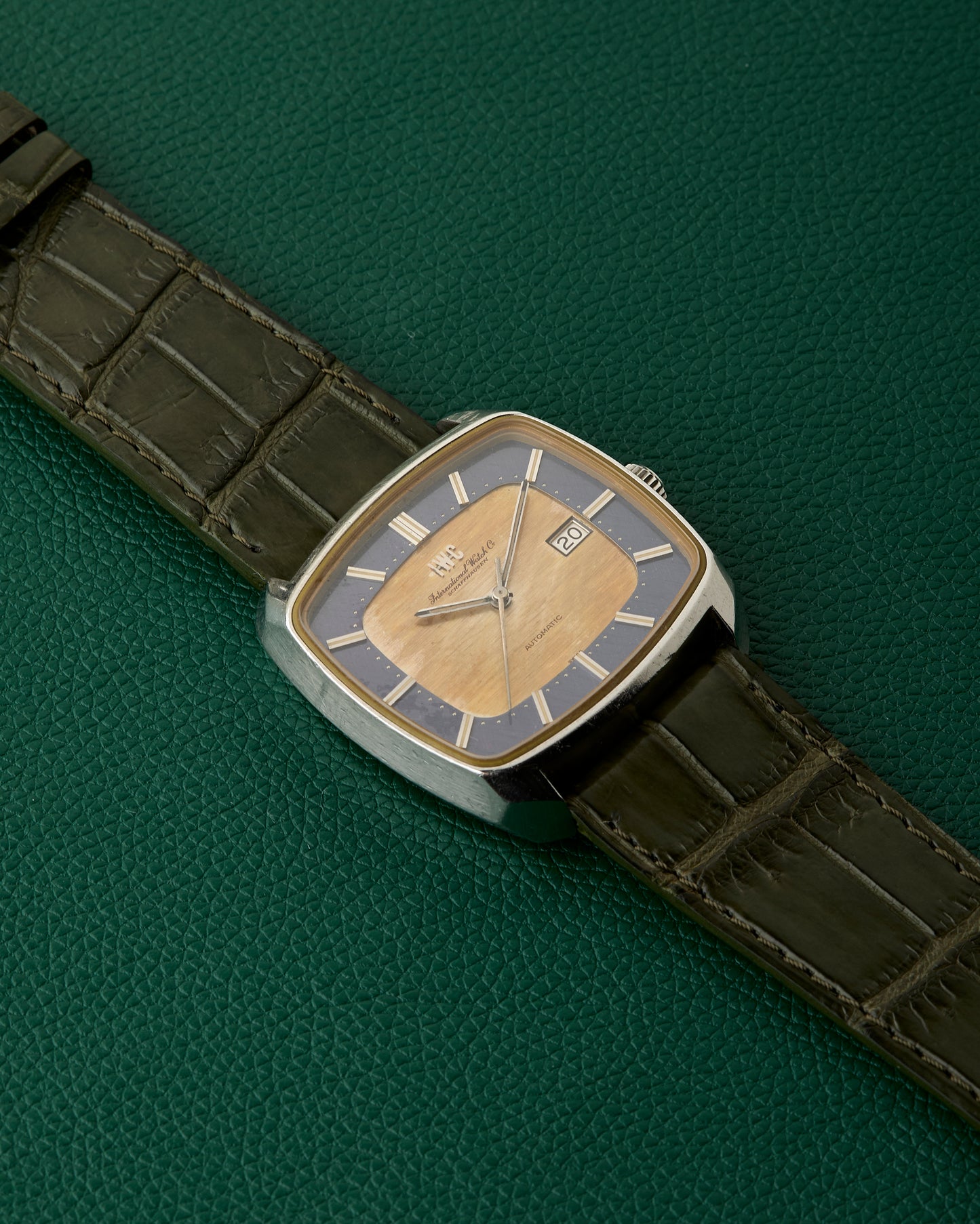 IWC TV Screen Ref. 1875 Vintage Tropical Patina Dial