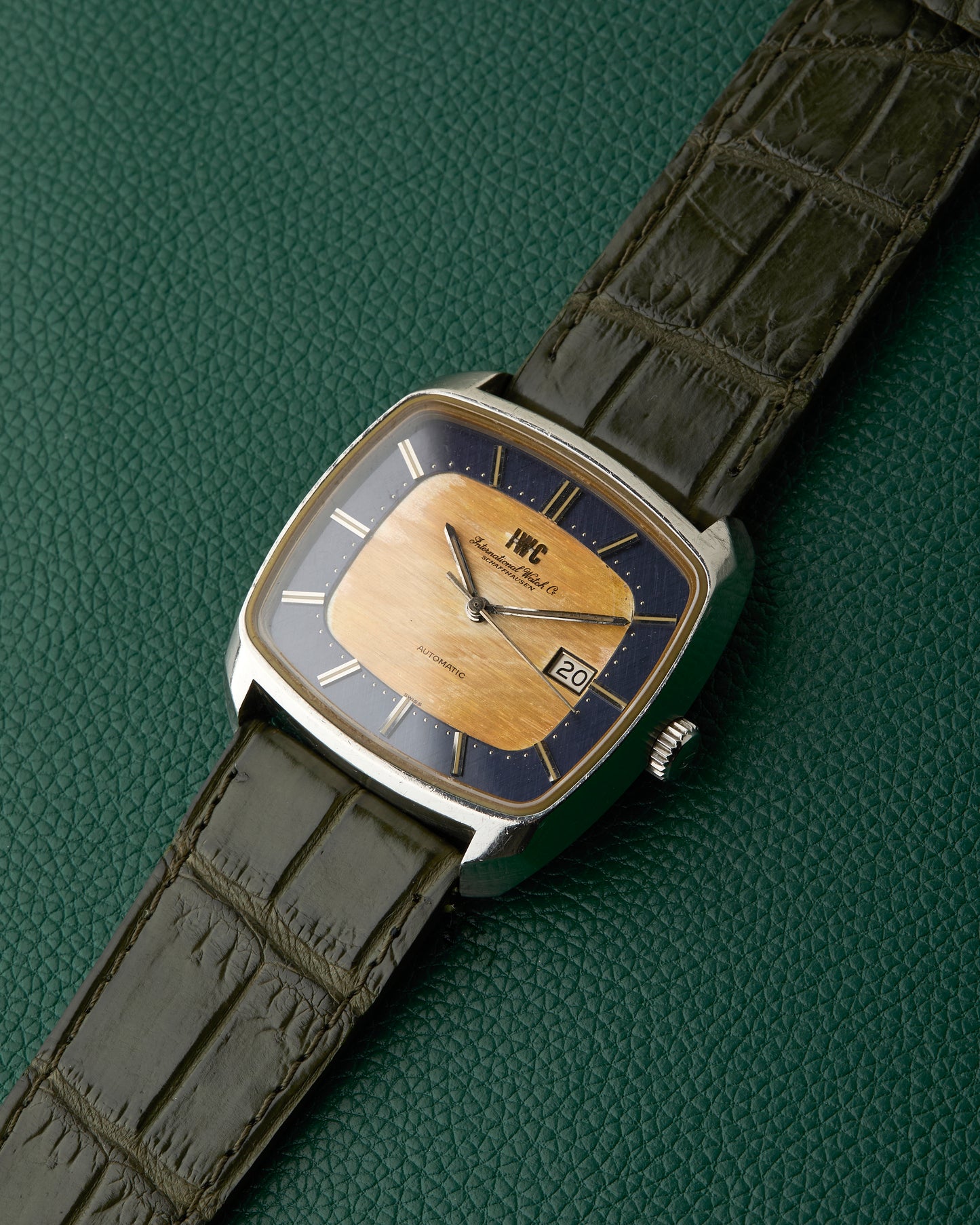 IWC TV Screen Ref. 1875 Vintage Tropical Patina Dial