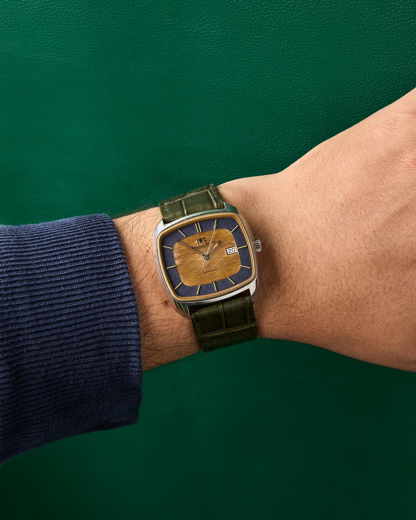 IWC TV Screen Ref. 1875 Vintage Tropical Patina Dial