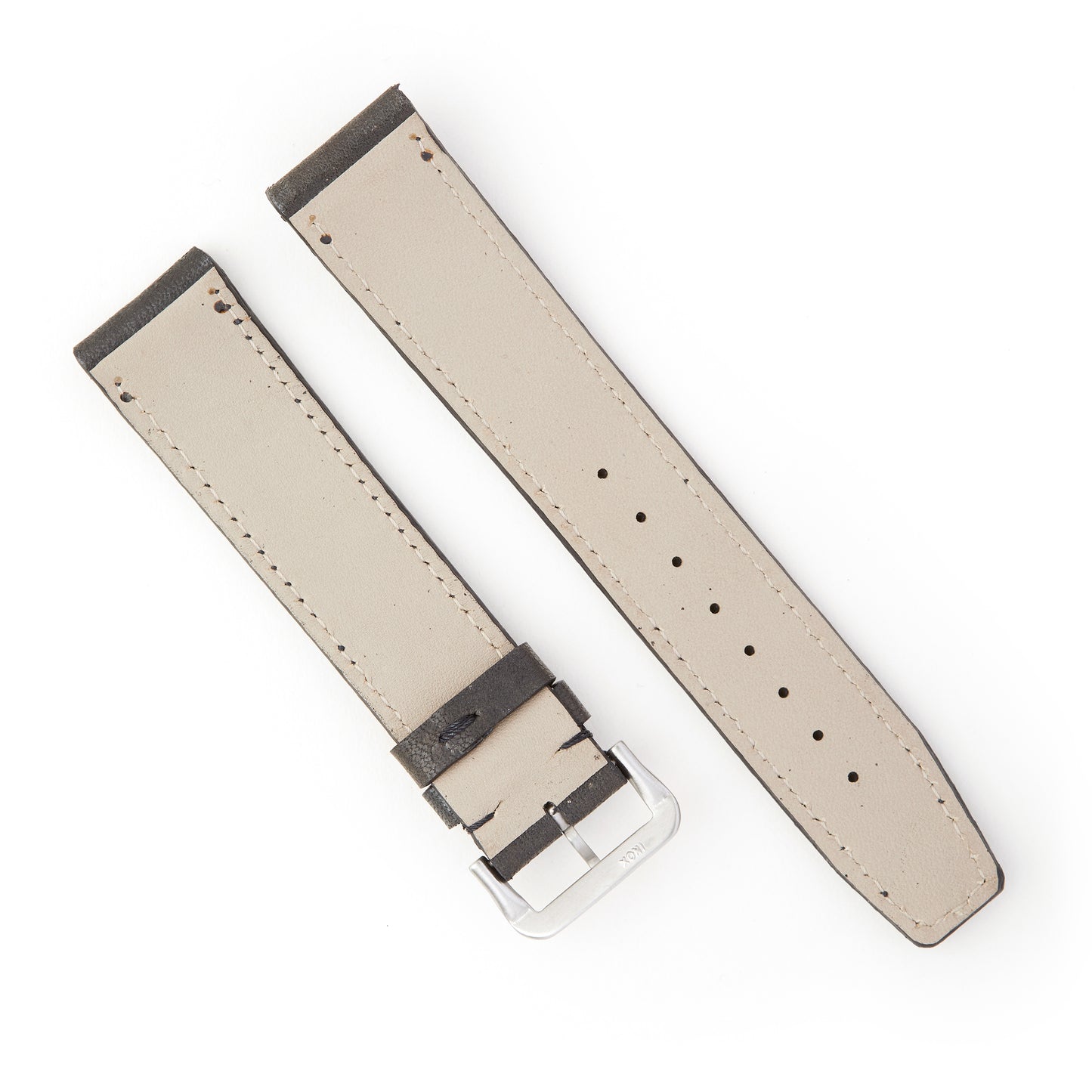 Hatchling Straps Vintage Inspired Black-Long 19mm