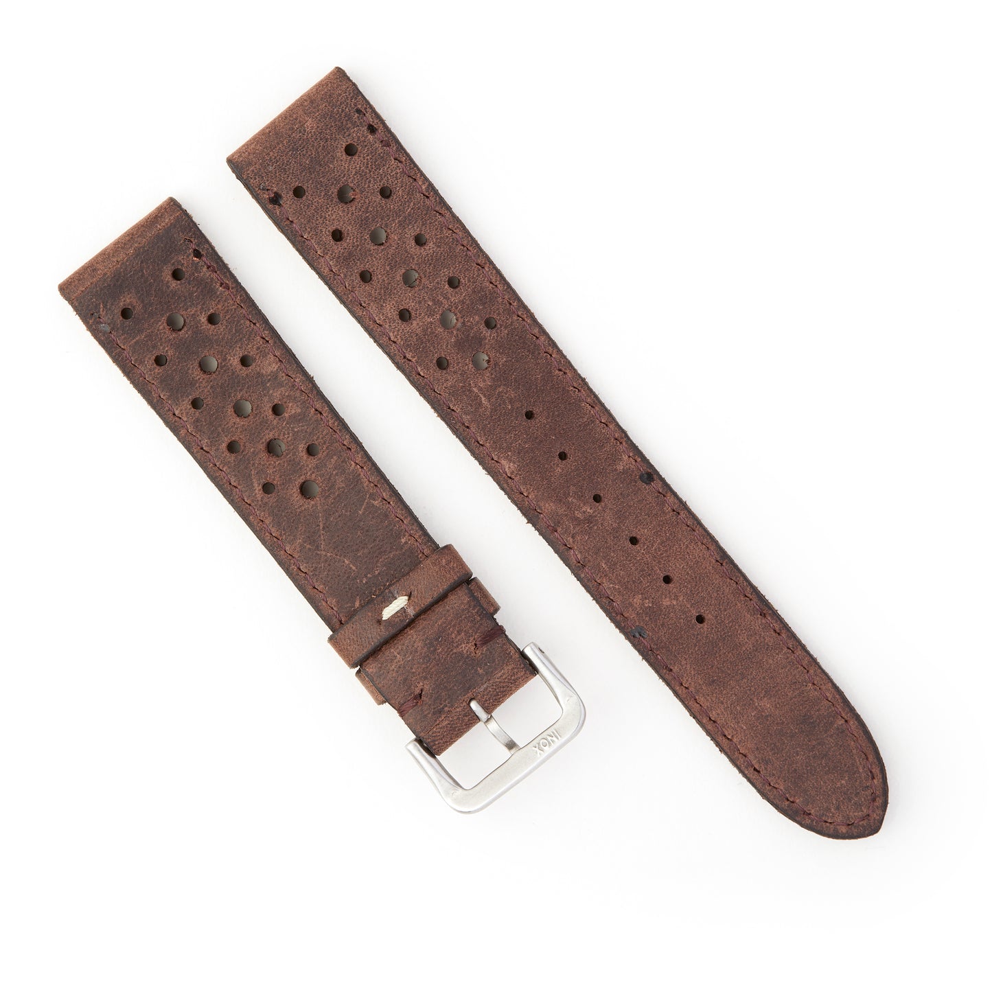 Hatchling Straps Vintage Inspired Rallye Brown 18mm