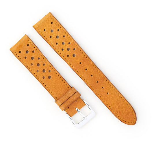 Hatchling Straps Vintage Inspired Rallye Brown 18 mm